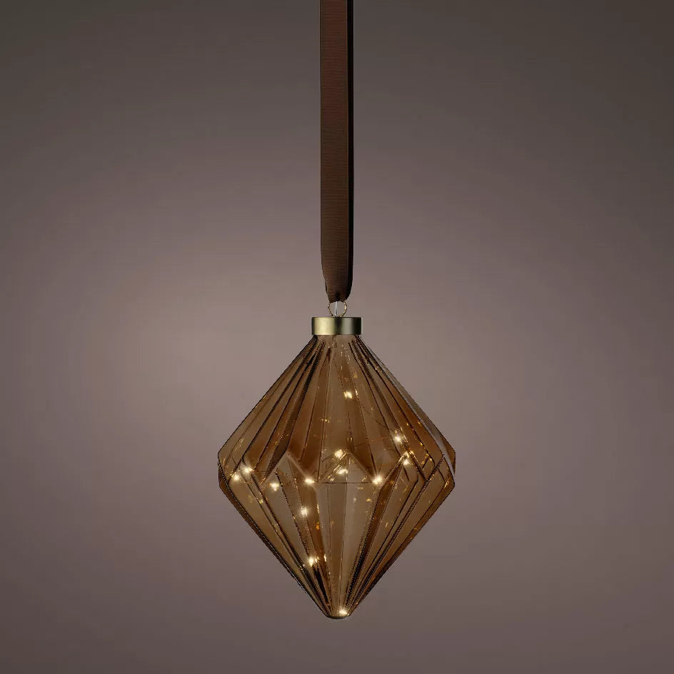 ΦΑΝΑΡΙ ΕΣΩΤΕΡΙΚΟΥ ΧΩΡΟΥ ΔΙΑΜΑΝΤΙ 16 CM ΜΕ LED (800445)