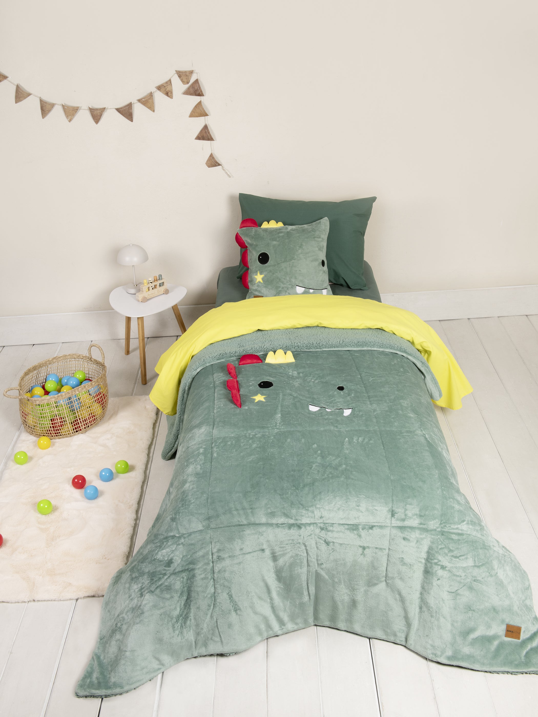 Κουβέρτα/Πάπλωμα Μονό 160x220 - Crocodino από την εταιρεία Nima Kids