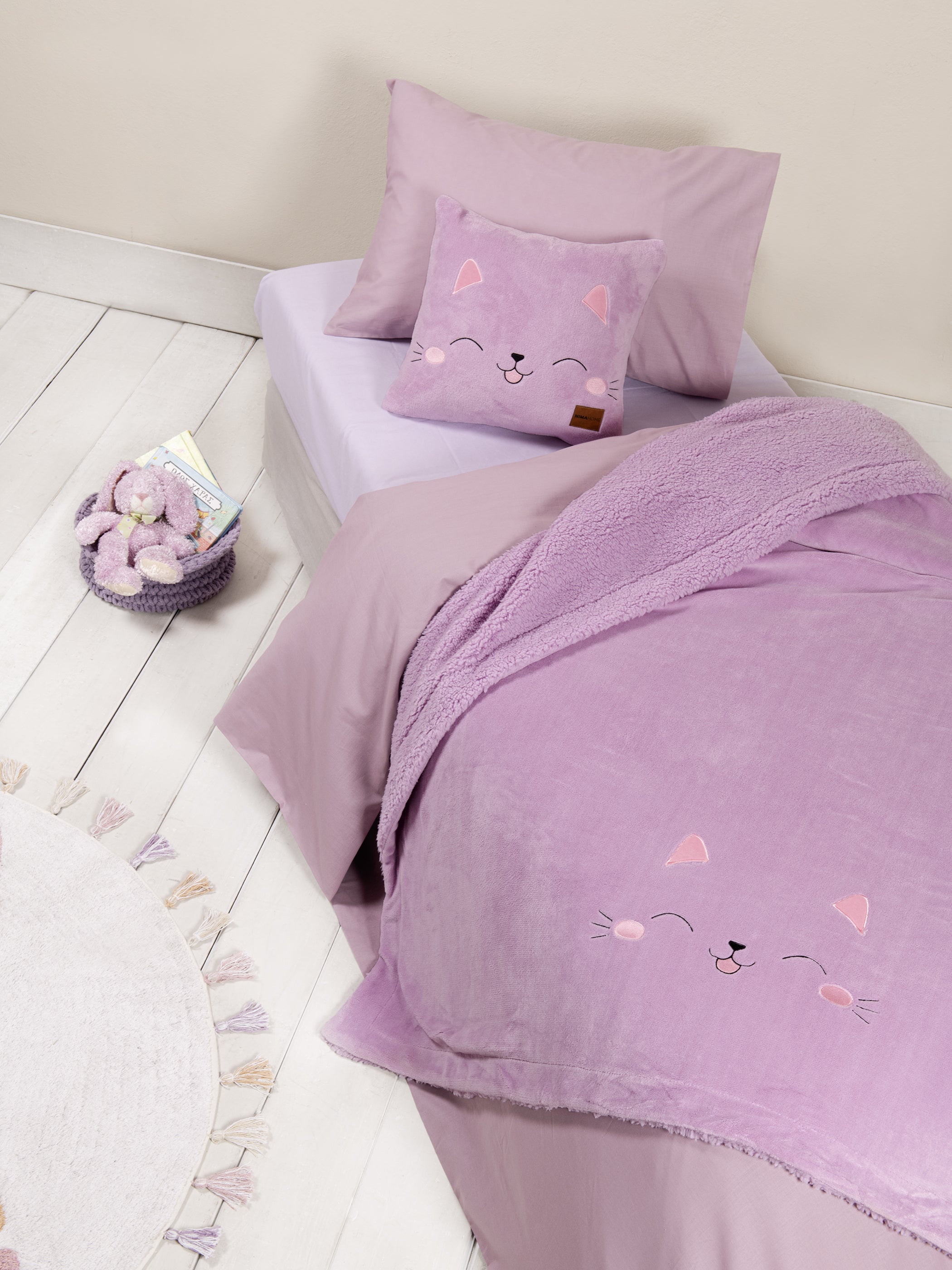 Κουβέρτα Μονή 160x220 - Lily από την εταιρεία Nima Kids