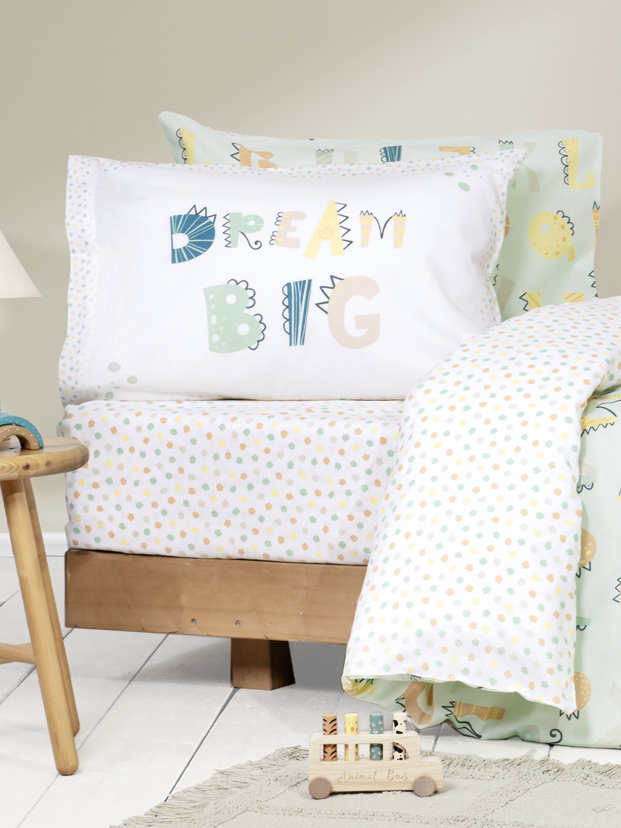 Σετ Σεντόνια Μονά με Λάστιχο - Dream Big από την εταιρεία Nima Kids