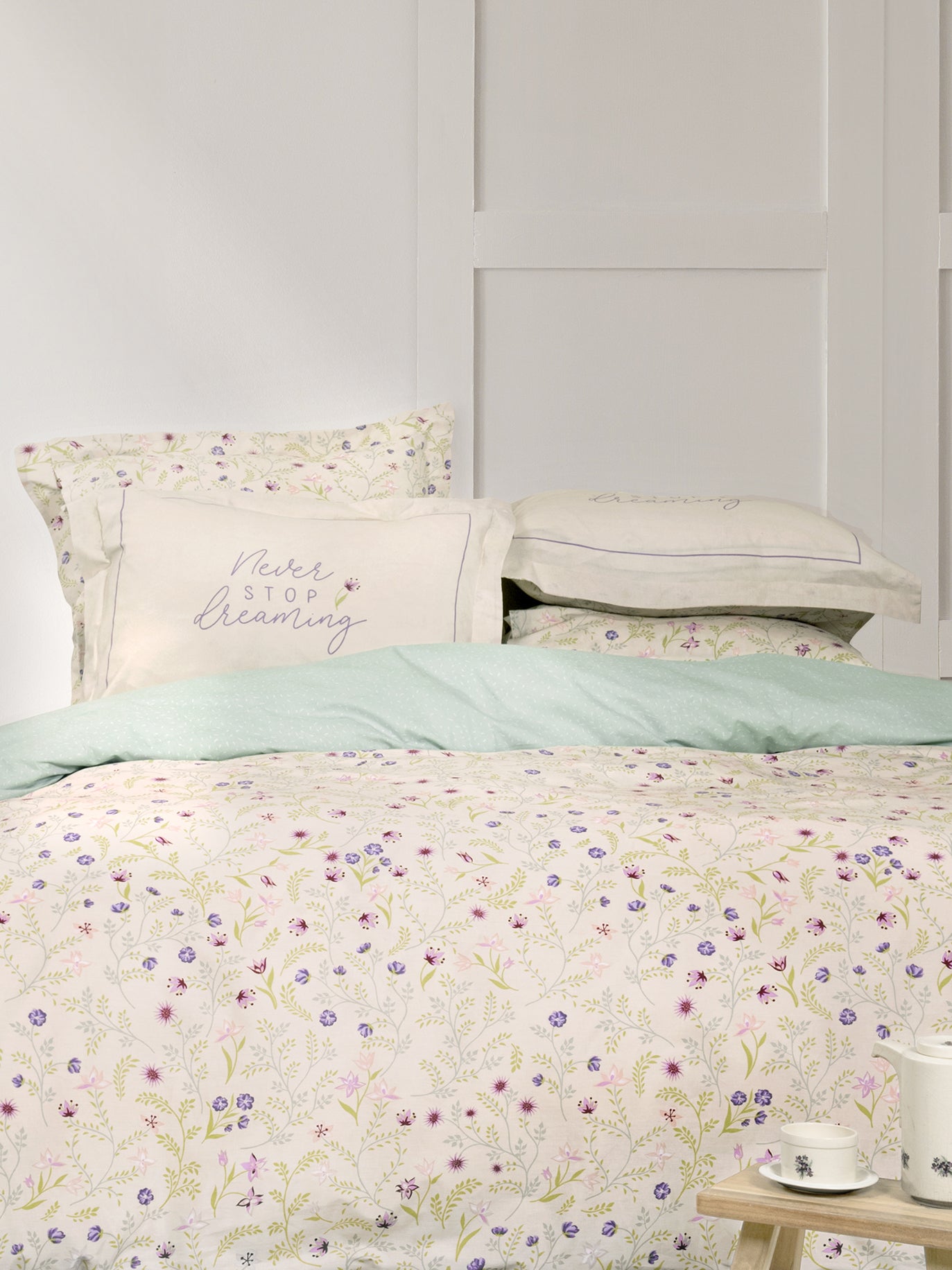 Σετ Σεντόνια Υπέρδιπλα - Dream Garden από την εταιρεία Nima Home