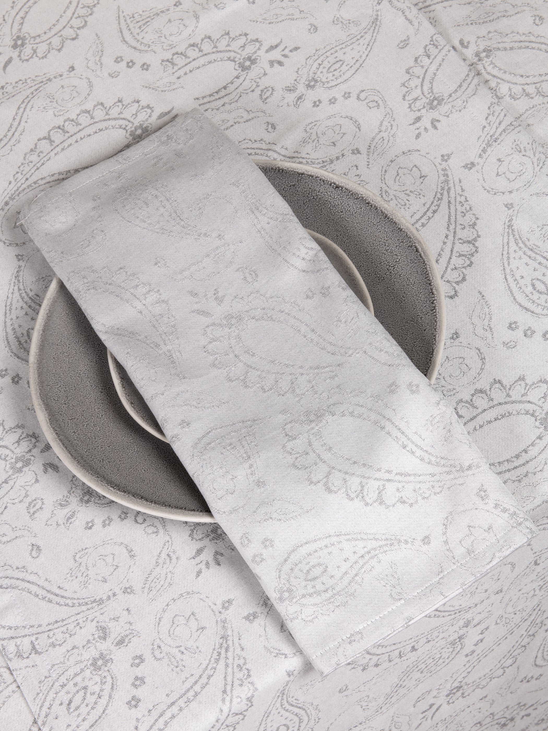 Τραπεζομάντηλο 160x310 - Flow Gray από την εταιρεία Nima Home