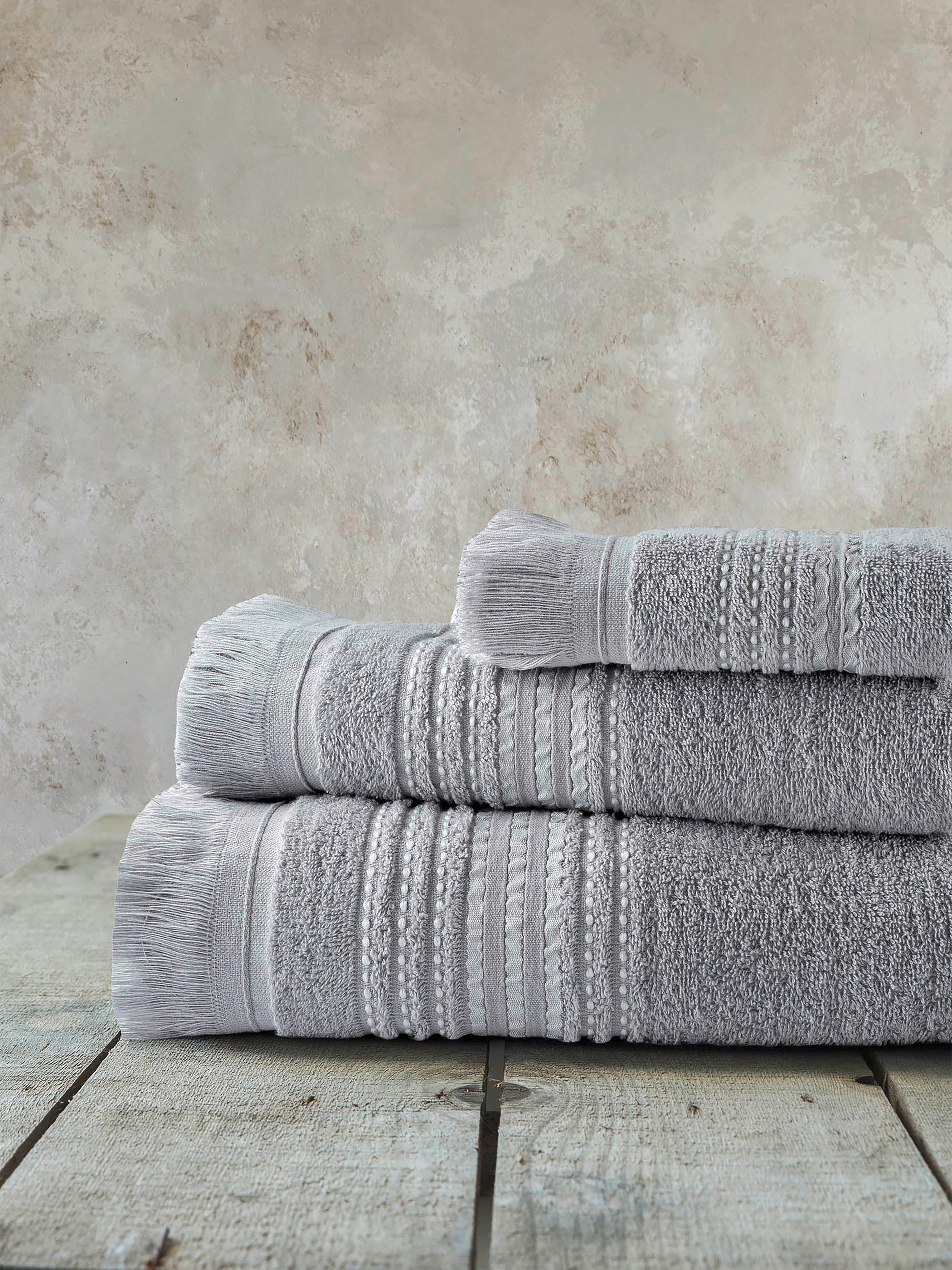 Πετσέτα 50x90 - Allora Gray από την εταιρεία Nima Home