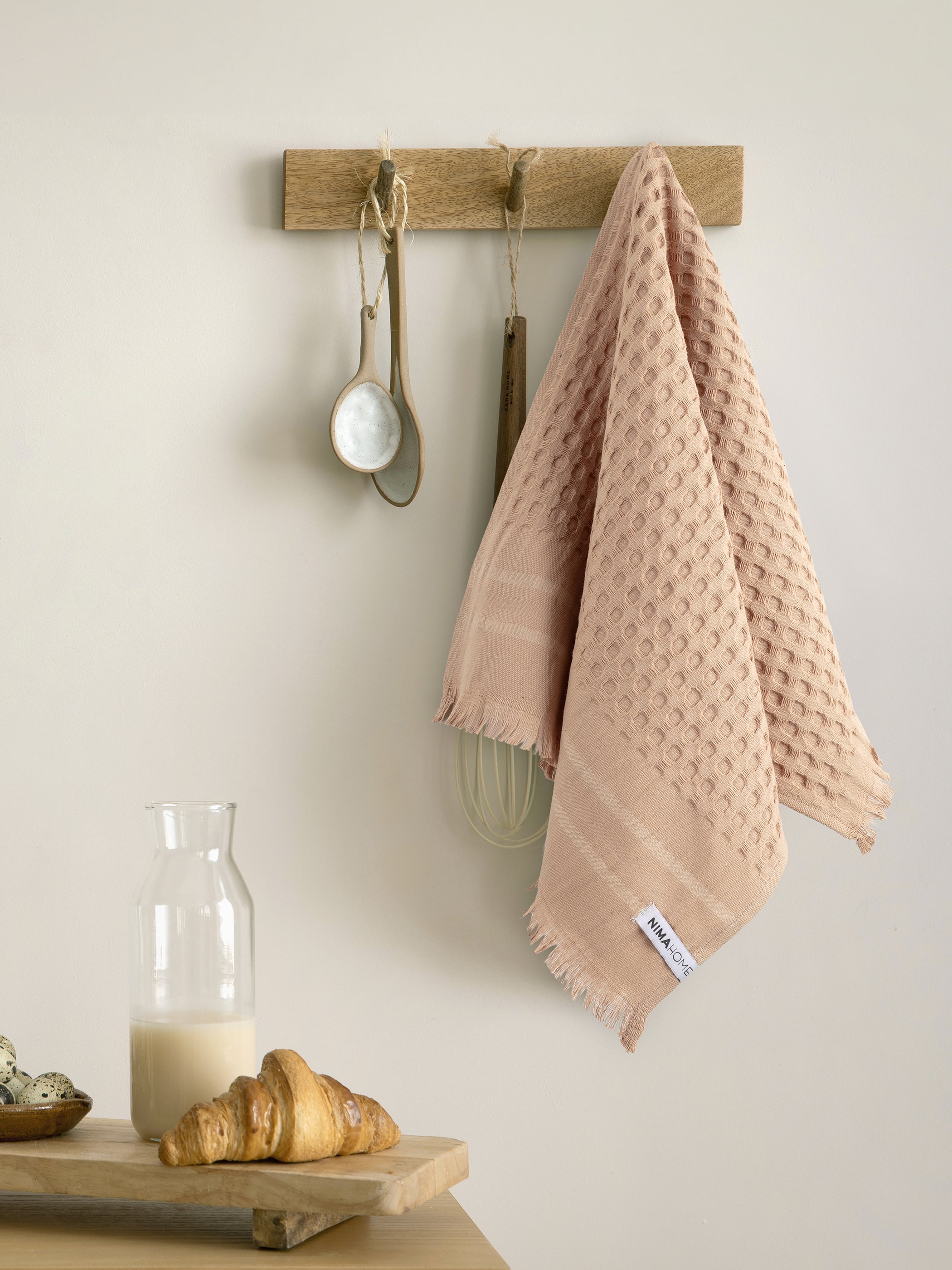 Πετσέτα Κουζίνας 40x60 - Waffle Terracotta από την εταιρεία Nima Home