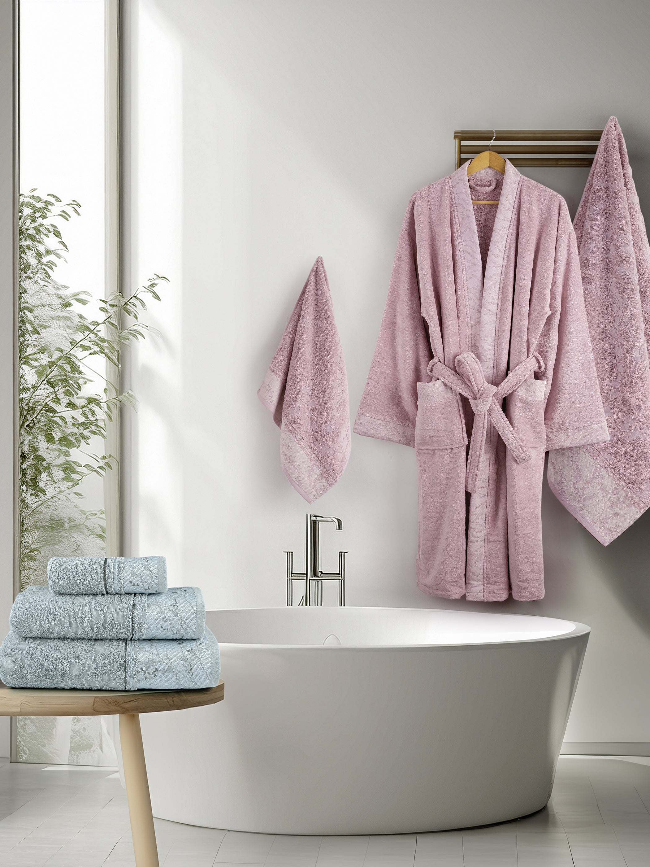 Σετ Πετσέτες (30x50 + 50x90 + 70x140) - Inverno Light Blue από την εταιρεία Nima Home