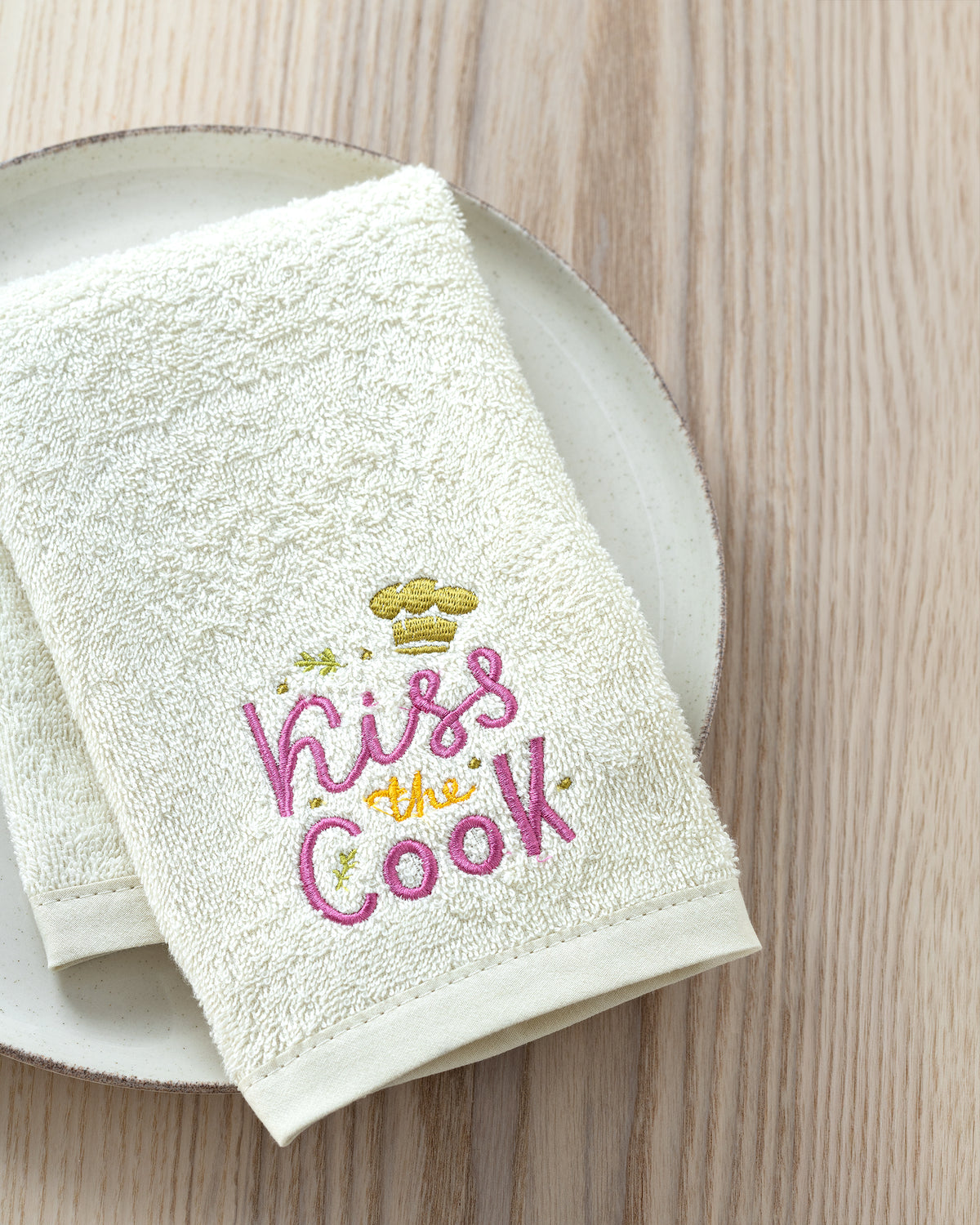 Πετσέτα Κουζίνας 40x40 - Cook Kiss