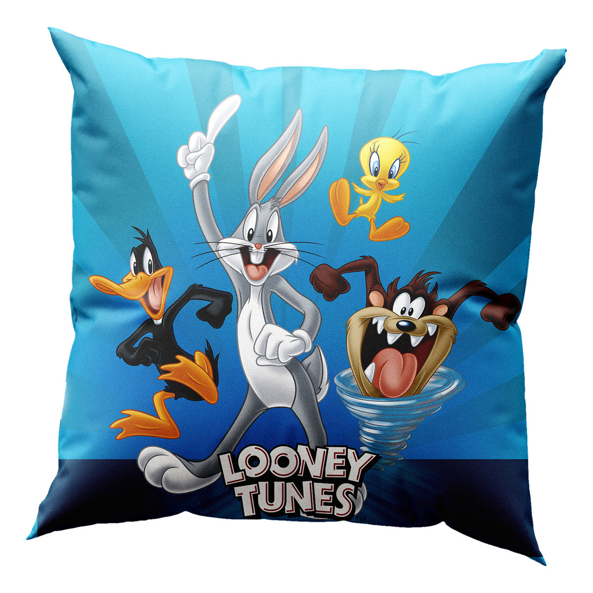Μαξιλάρι με γέμιση Art 6188 Looney Tunes 40x40 Μπλε Beauty Home Default Title από την εταιρεία Beauty Home