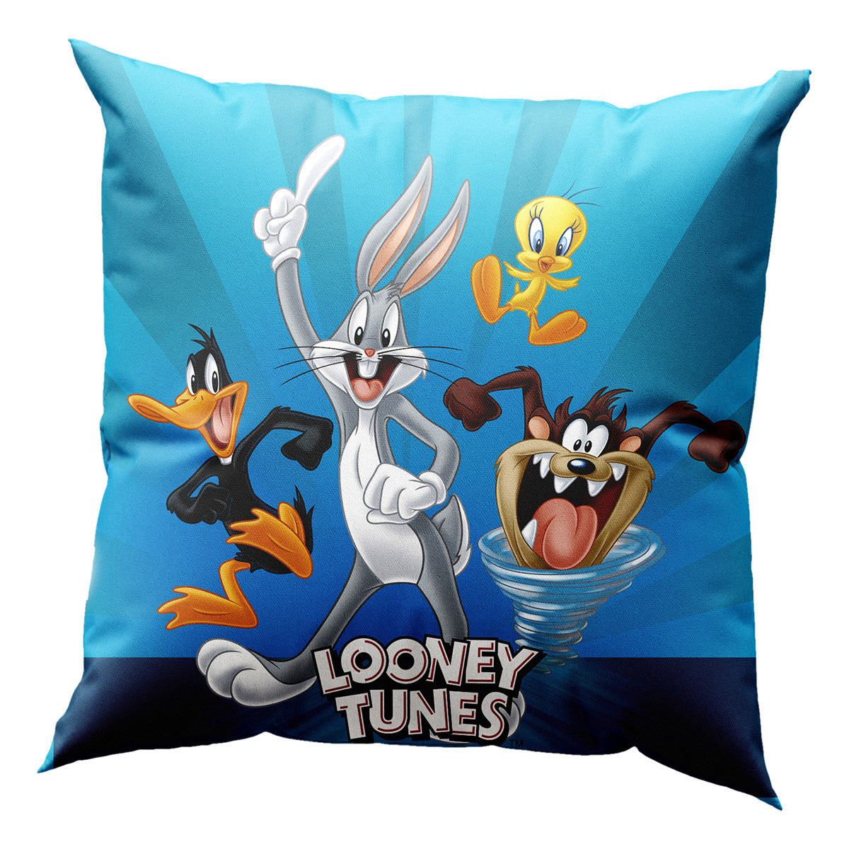 Beauty Home Μαξιλάρι με γέμιση Art 6188 Looney Tunes 40x40 Μπλε από την εταιρεία Beauty Home