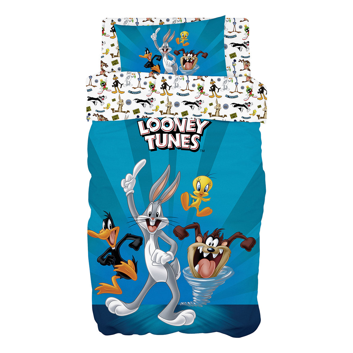 Σετ κουβερλί μονό Art 6188 Looney Tunes 160x240 Μπλε Beauty Home Default Title από την εταιρεία Beauty Home