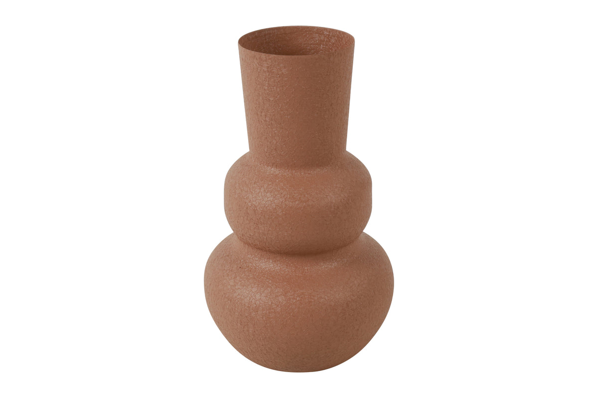 Βάζο μεταλ.terracotta 20,5εκ.