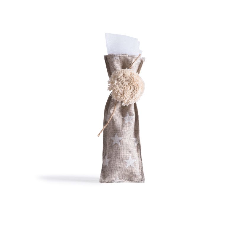 ΠΟΥΓΚΙ ΜΑΚΡΟΣΤΕΝΟ 6 x 19 cm -ΛΕΥΚΑ ΑΣΤΕΡΙΑ