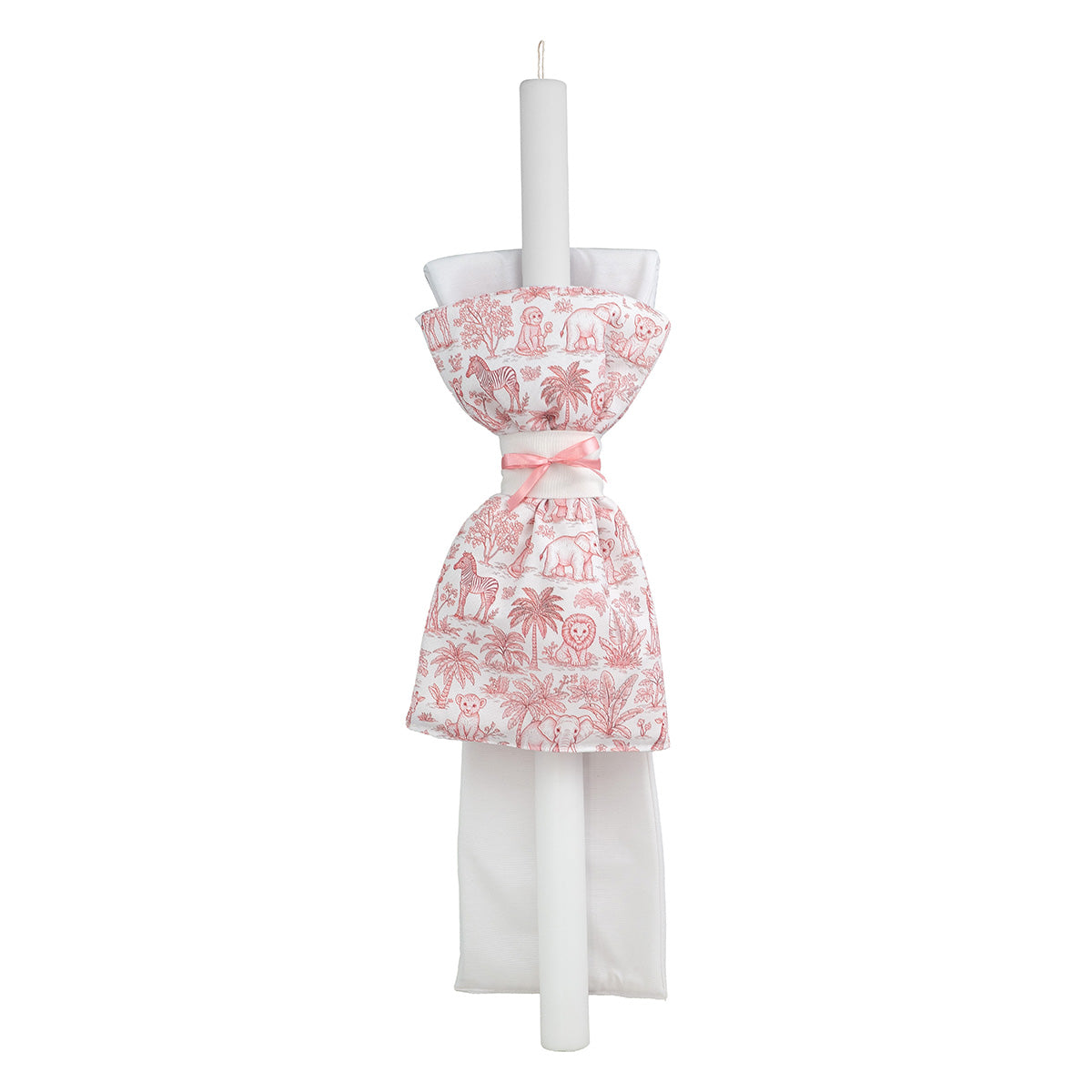 ΛΑΜΠΑΔΑ ΒΑΠΤΙΣΗΣ Παιδικά Ζώα Της Ζούγκλας Βυσσινί