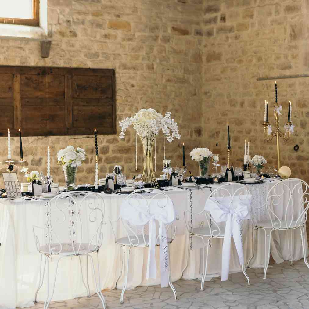 24 Μαργαρίτες από Λευκό Βελούδο και Χρυσό Μαργαριτάρι Ø2.5cm