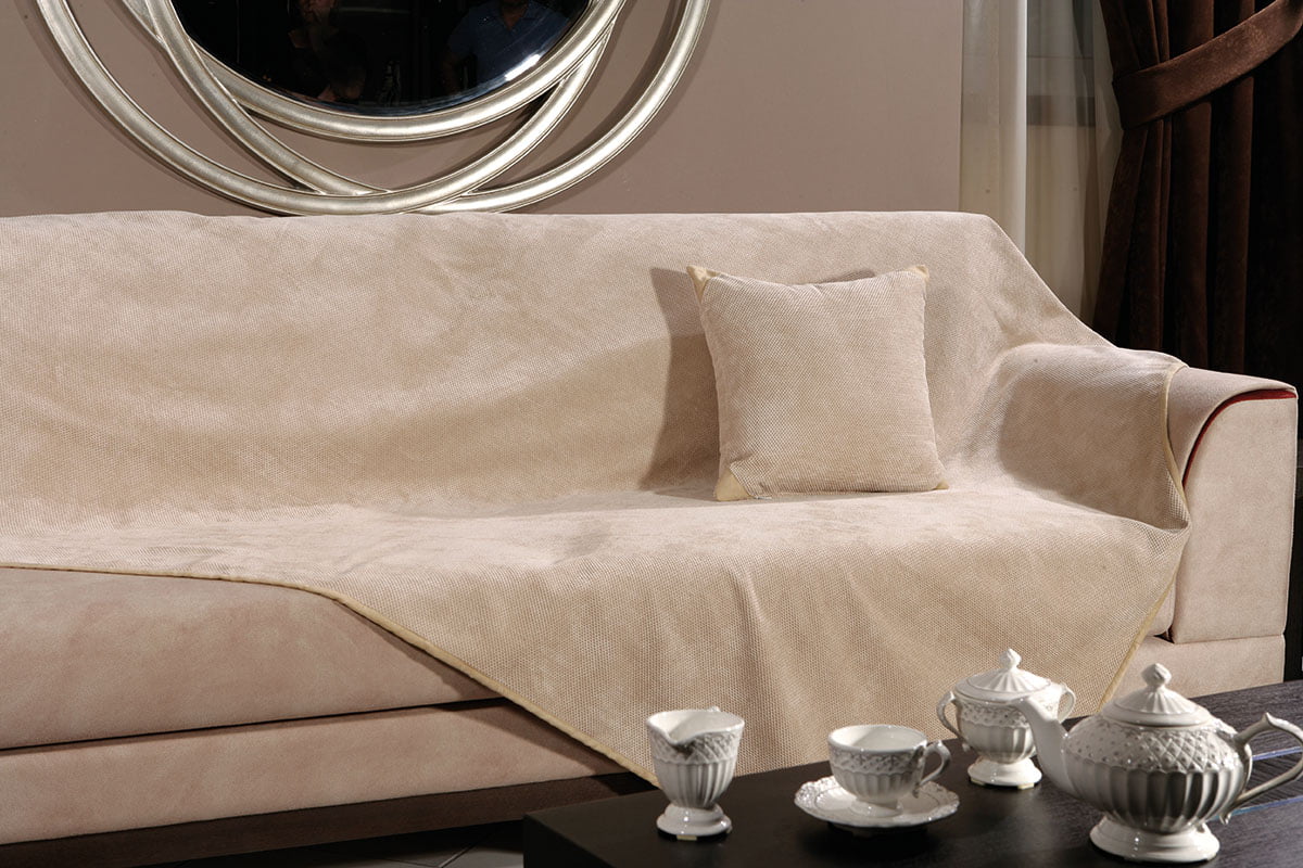 Ριχτάρι Τετραθέσιο Chic Art 8116 180x350 Μπεζ από την εταιρεία Beauty Home