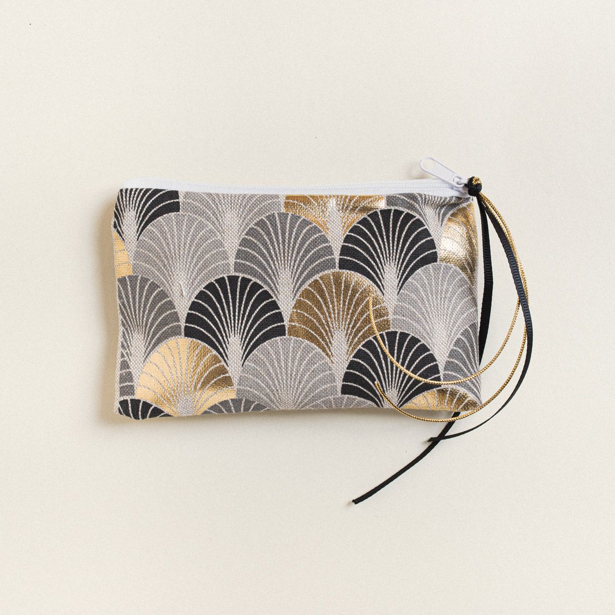 ΠΟΡΤΟΦΟΛΑΚΙ 9 x 16 cm ΧΡΥΣΟ ART DECO