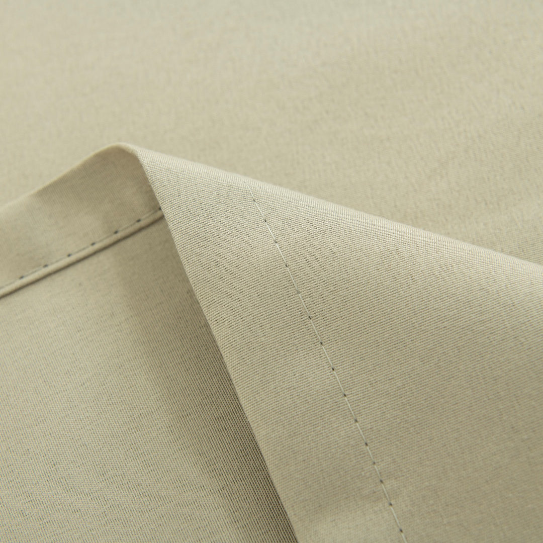 Κουρτίνα Full Blackout σκίασης με 8 κρίκους Soft Art 8391 Beige 140x270 Άμμου από την εταιρεία Beauty Home