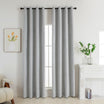 Κουρτίνα Full Blackout σκίασης με 8 κρίκους Elite Art 8392 Silver-Νο4