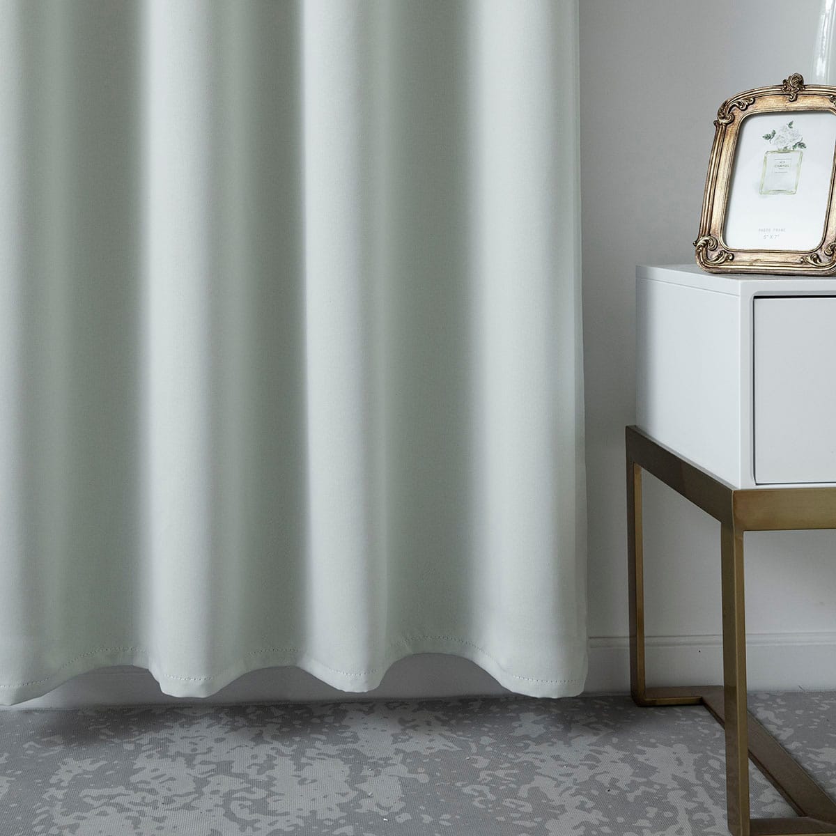 Κουρτίνα Blackout σκίασης με 8 κρίκους Ideal Art 8400 140x270 Γκρι από την εταιρεία Beauty Home