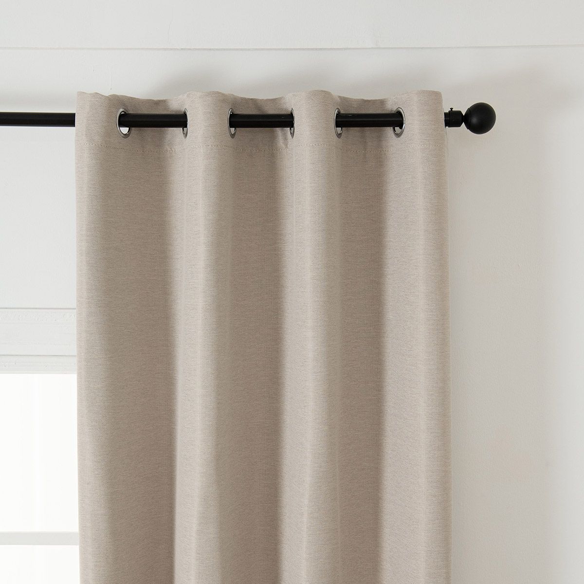 κουρτίνας με το μέτρο Blackout jacquard σκίασης Glare Art 8444 Φ280