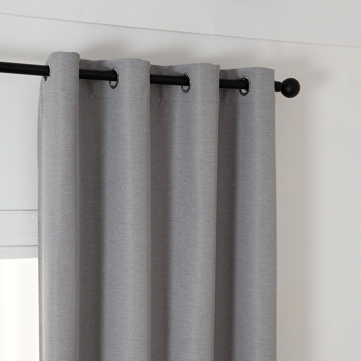 κουρτίνας με το μέτρο Blackout jacquard σκίασης Glare Art 8444 Φ280