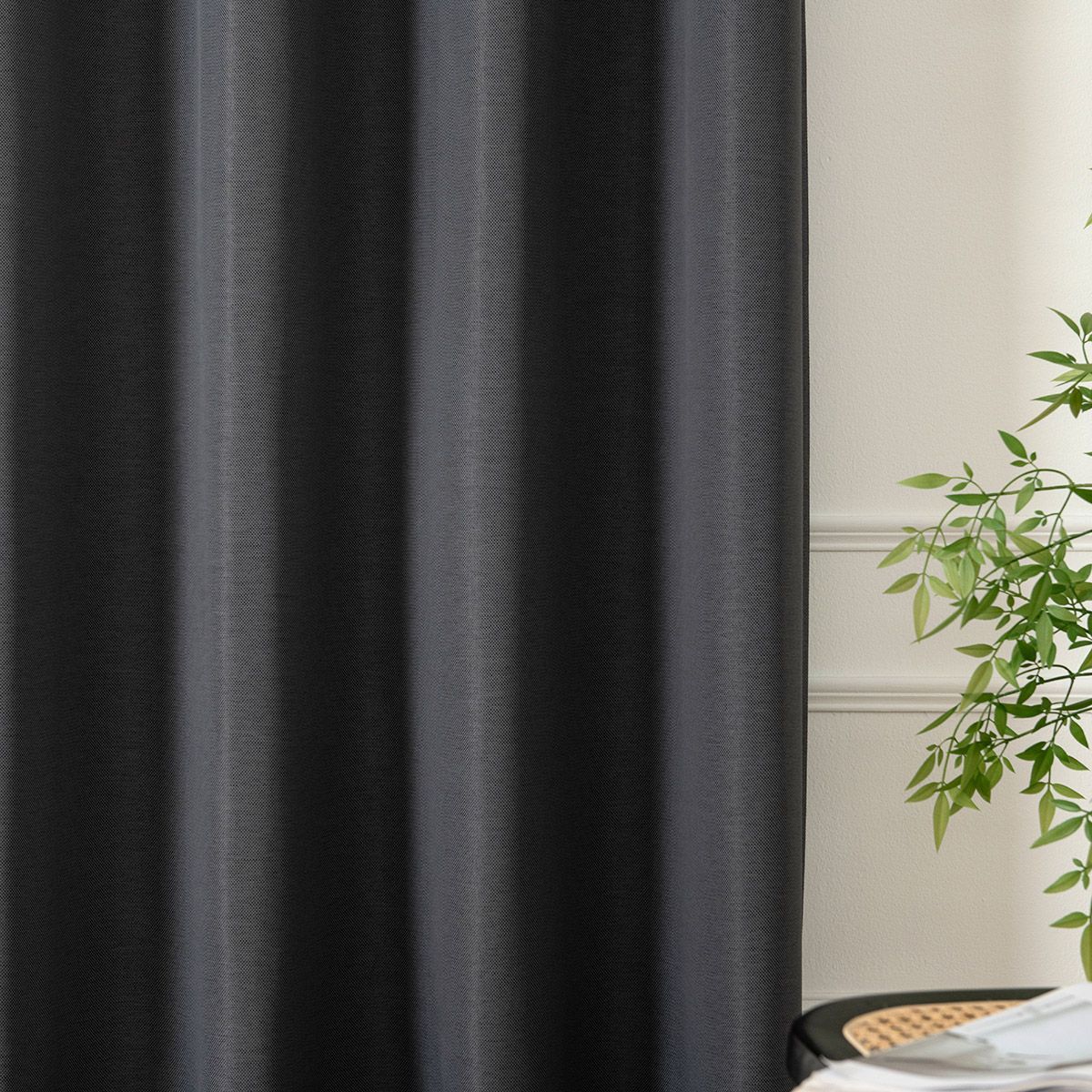 κουρτίνας με το μέτρο Blackout jacquard σκίασης Glare Art 8444 Φ280