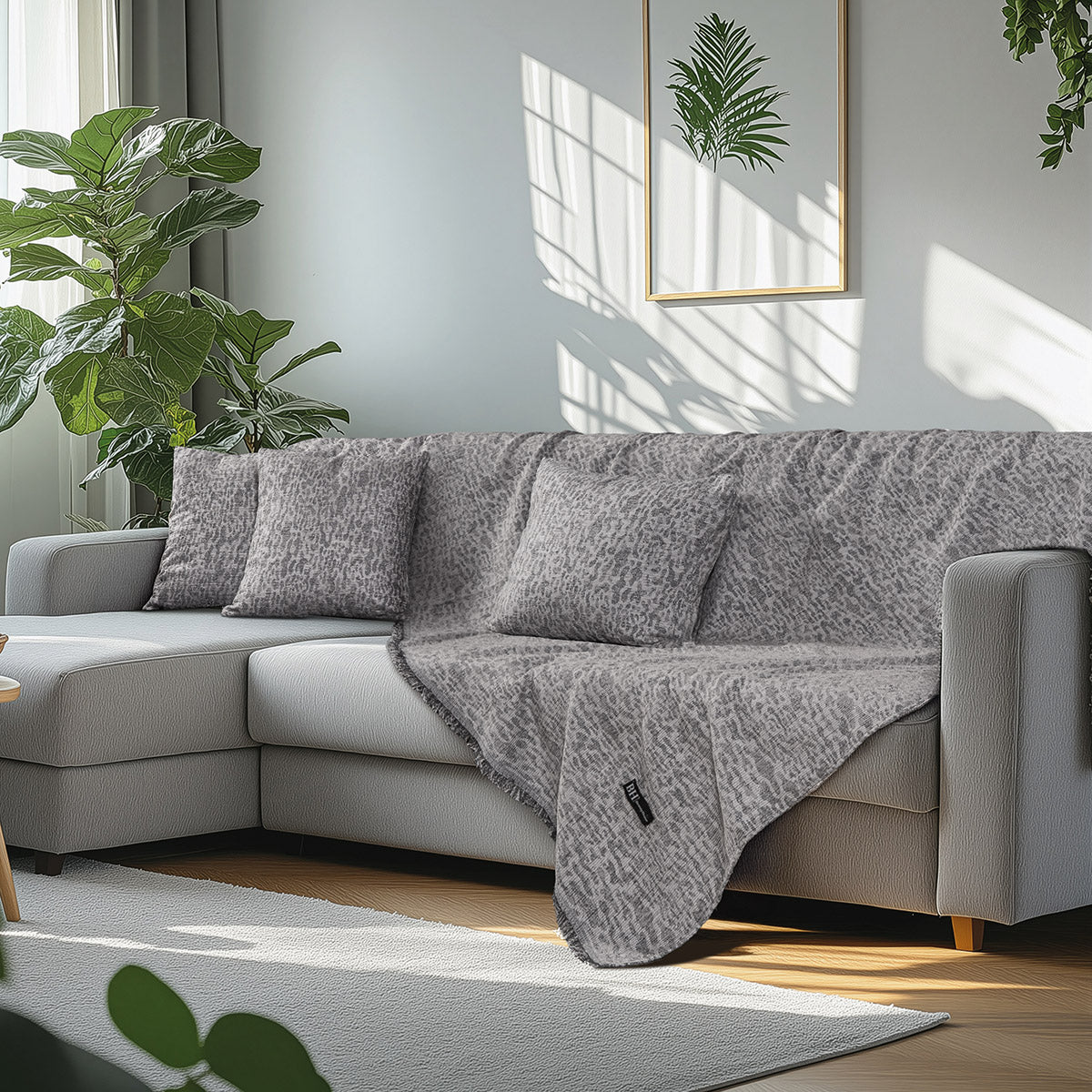 Ριχτάρι Μονοθέσιο Art 8642 170x170 Γκρι από την εταιρεία Beauty Home