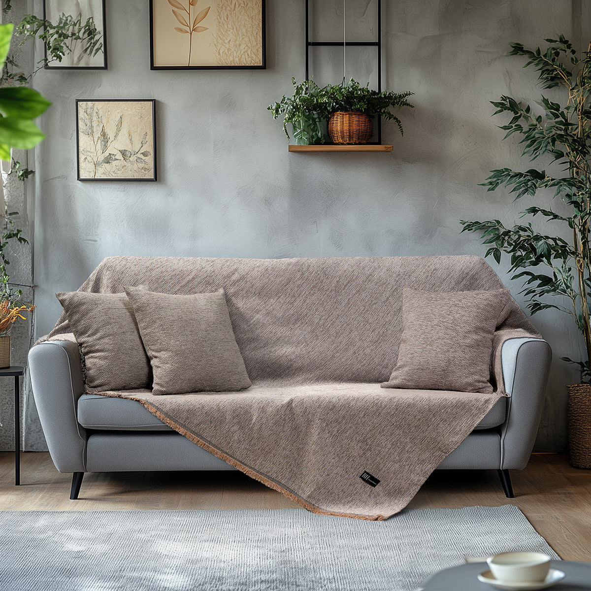 Ριχτάρι Διθέσιο Art 8645 170x240 Μπεζ από την εταιρεία Beauty Home