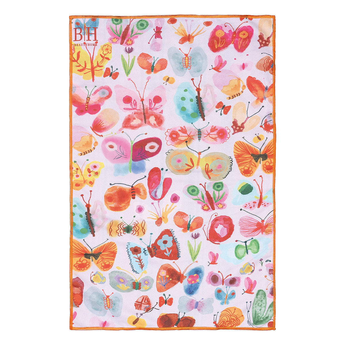 Πετσέτα κουζίνας διπλής όψης Microfiber Art 8652 40x60 Φουξ από την εταιρεία Beauty Home