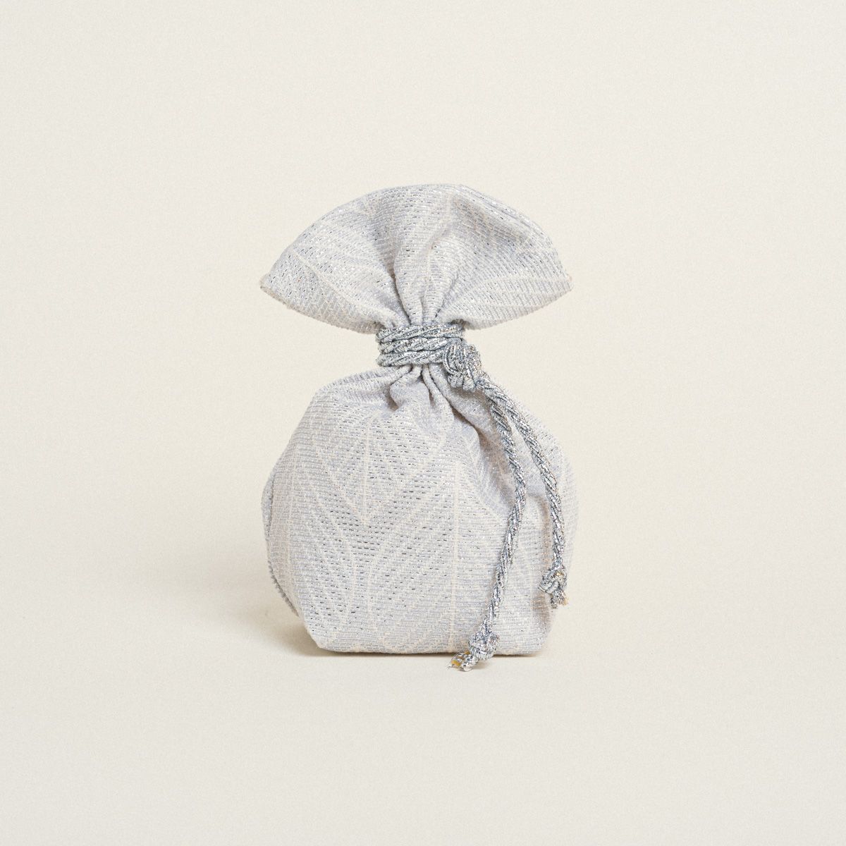 ΠΟΥΓΚΙ ΜΕ ΒΑΣΗ 8 x 12 cm ΖΑΚΑΡ ΦΥΛΛΟ ΡΕΤΡΟ LUREX ΑΣΗΜΙ