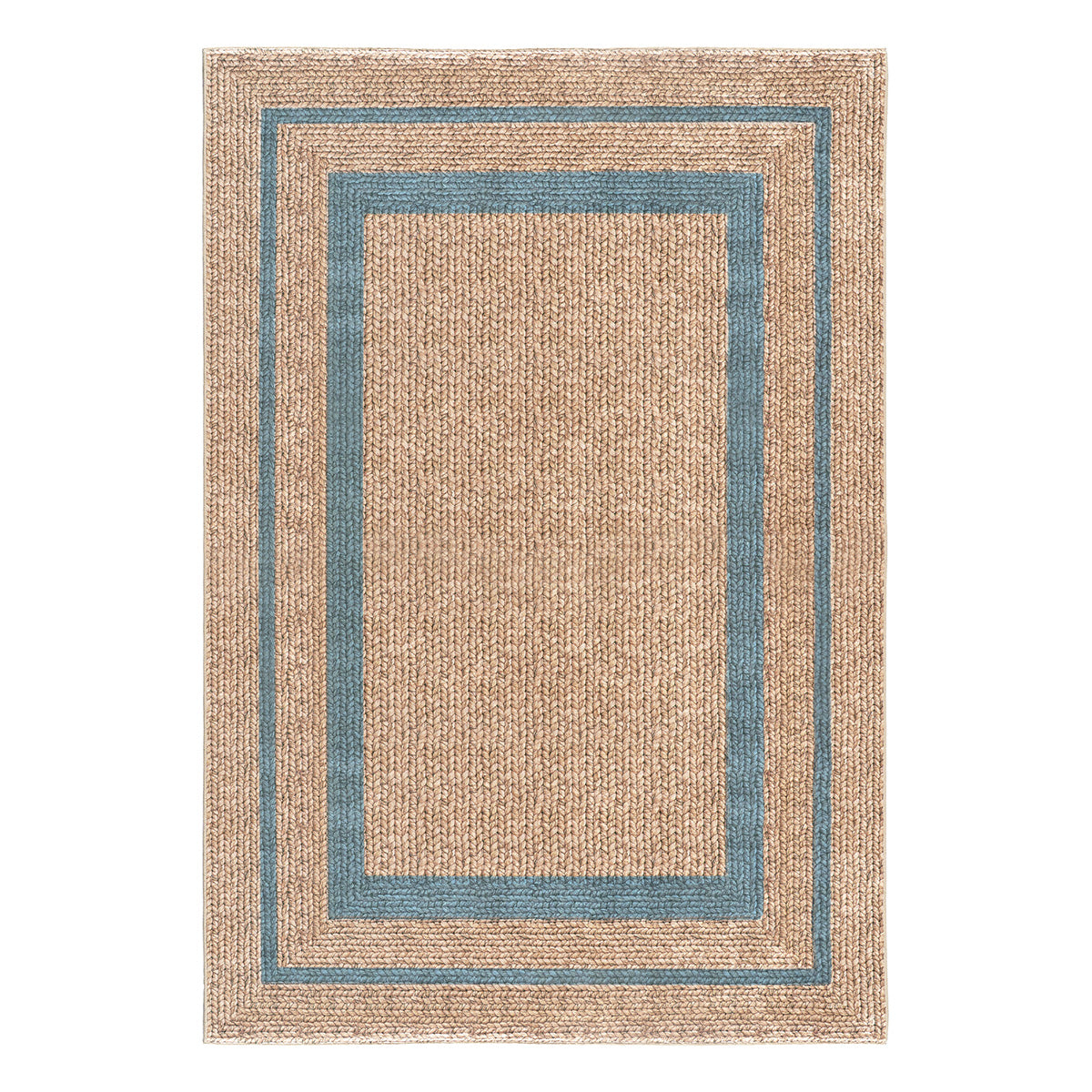 Πατάκι Tropic Art 9138 65x150 Μπεζ,Μπλε από την εταιρεία Beauty Home