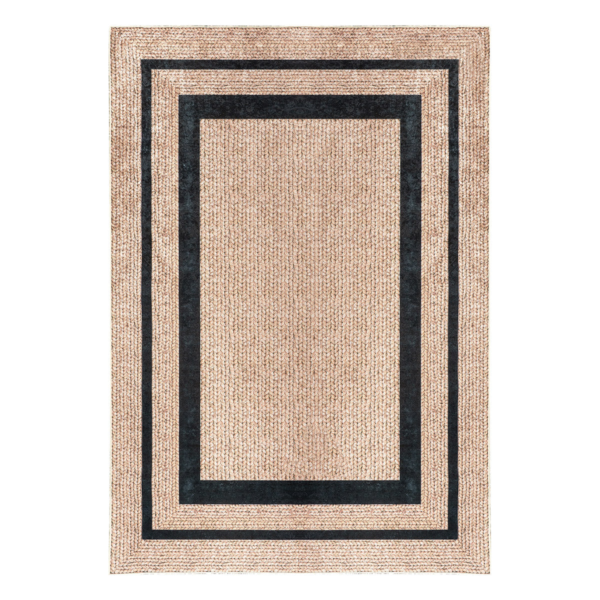 Χαλί Sunny Art 9140 Μπεζ,Μαύρο από την εταιρεία Beauty Home