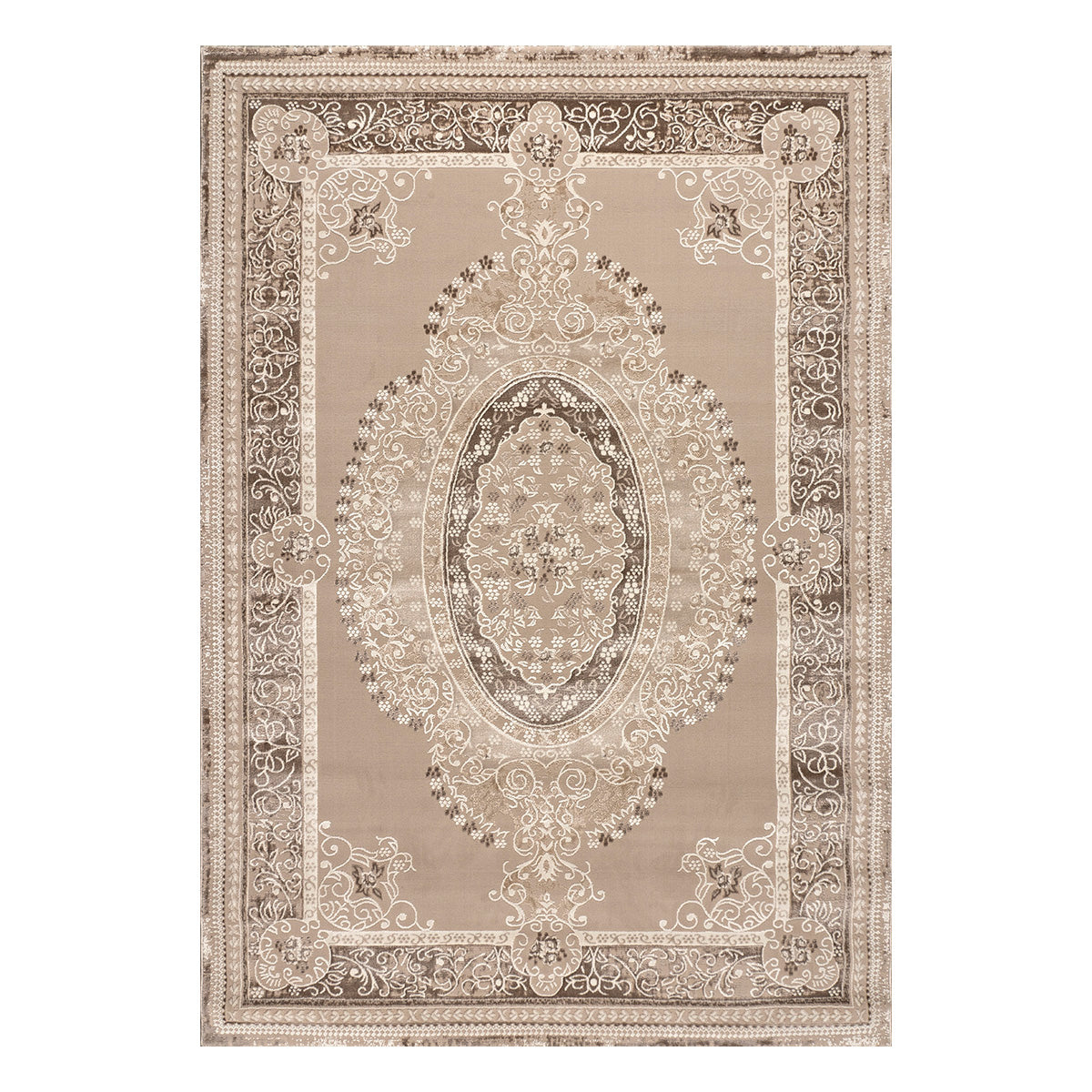 Χαλί Prestige Art 9320 Beige Brown - Μπεζ Καφέ Beauty Home