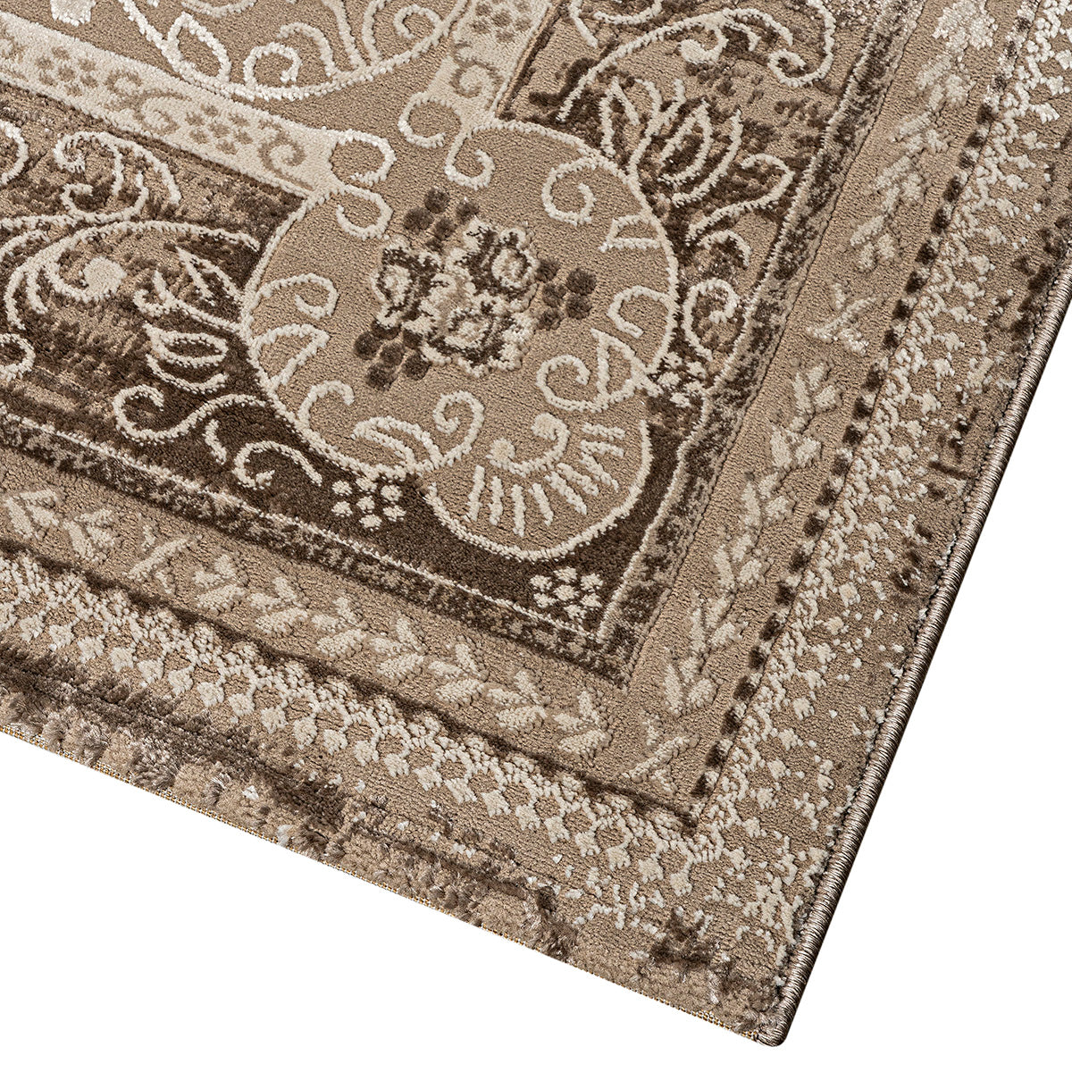 Beauty Home Χαλί Prestige Art 9320 160x230 Beige Brown - Μπεζ Καφέ