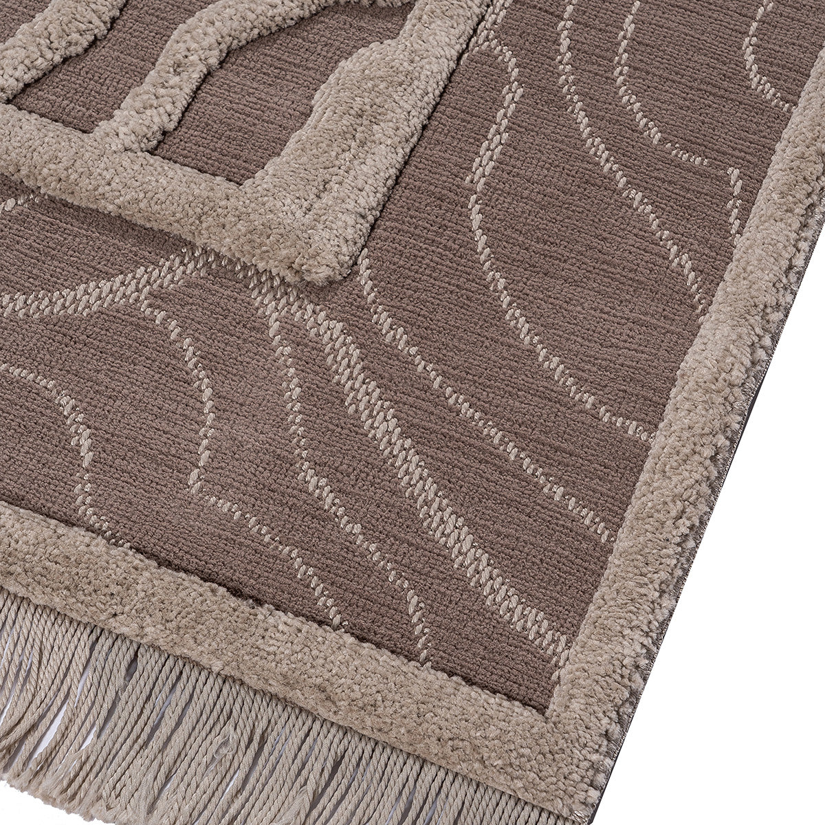 Χαλί Noir Art 9434 200x290 Beige Μπεζ από την εταιρεία Beauty Home