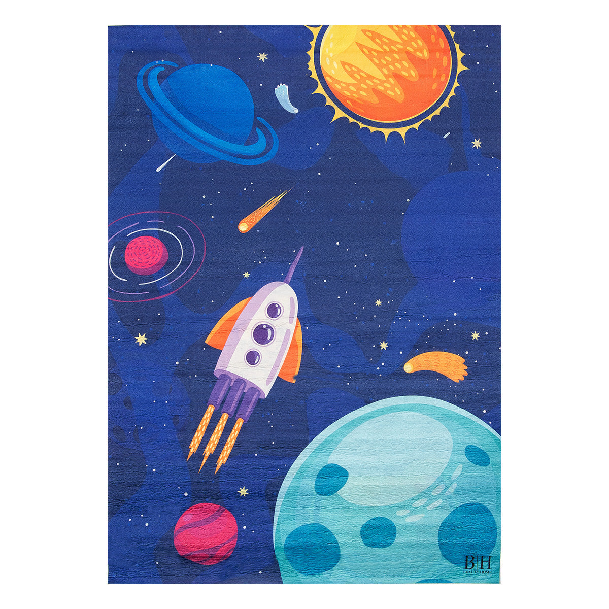 Χαλί παιδικό Fun Art 9549 135x180 Μπλε από την εταιρεία Beauty Home