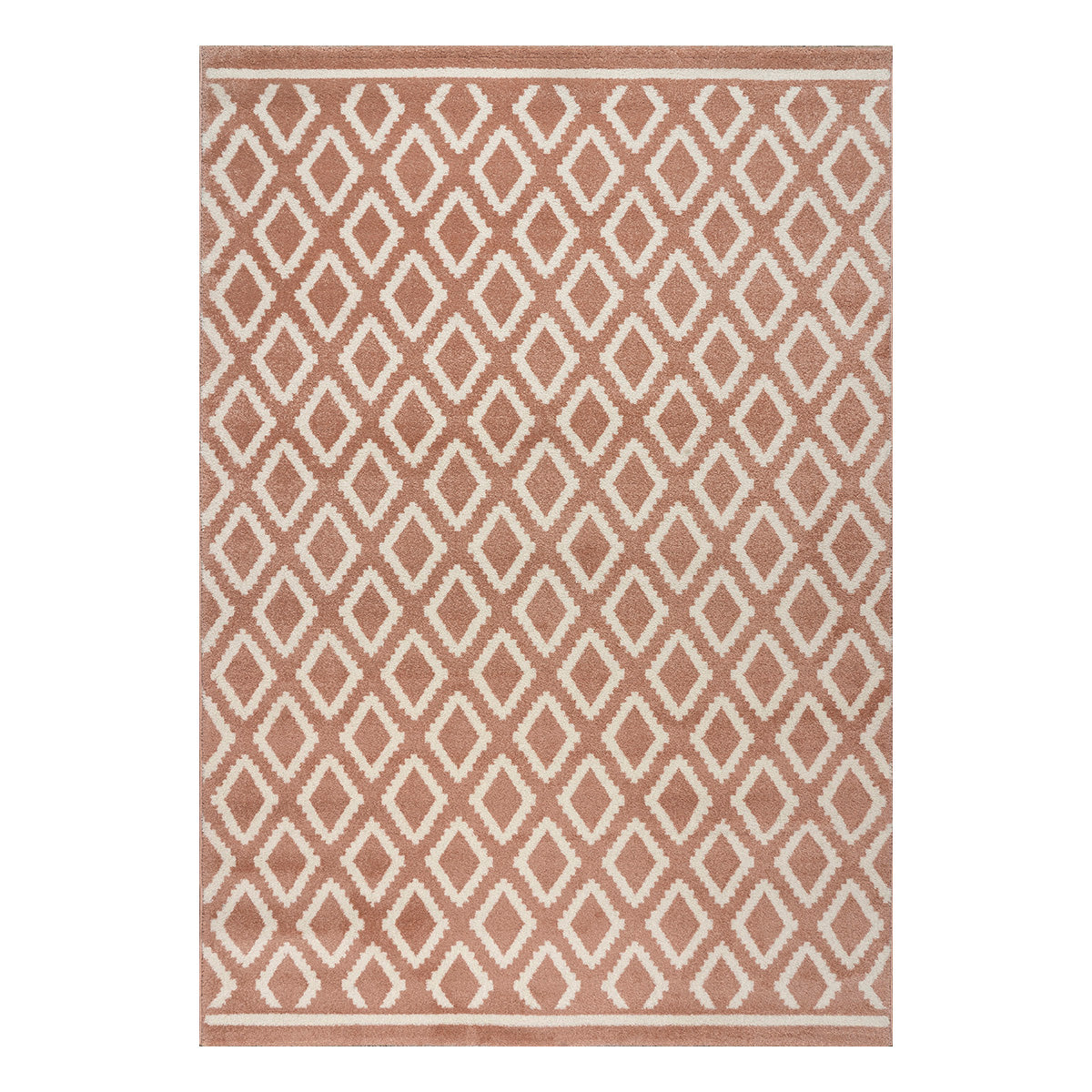Χαλί Vibe Art 9575 160x230 Pink White Ροζ Λευκό από την εταιρεία Beauty Home