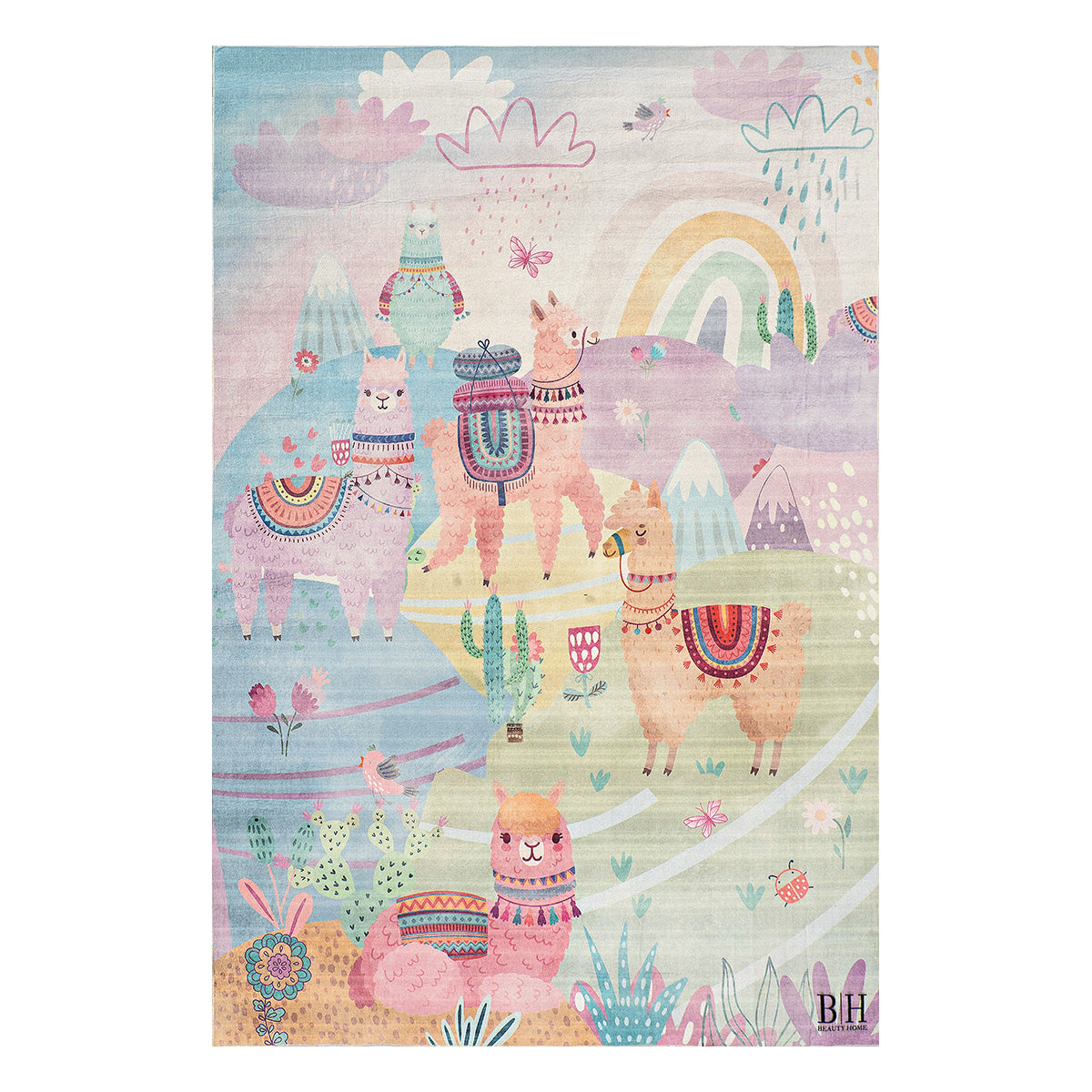 Χαλί παιδικό Fun Art 9587 135x180 Λιλά από την εταιρεία Beauty Home