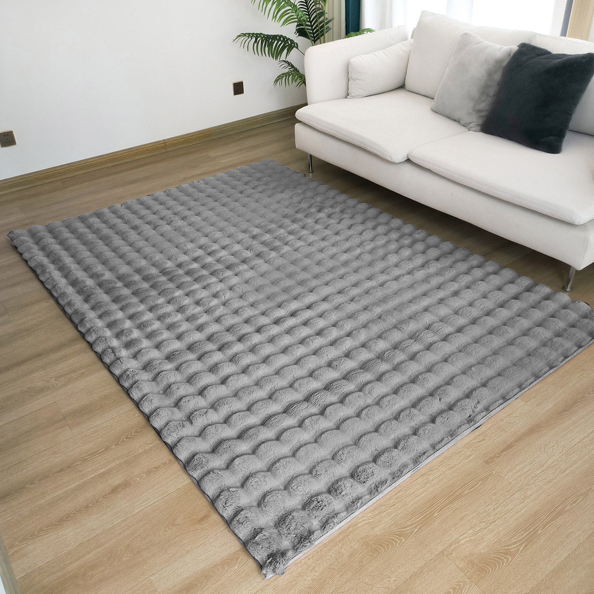 Χαλί Bubble Art 9664 155x230 Γκρι από την εταιρεία Beauty Home