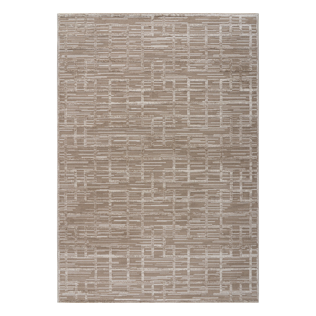 Χαλί Serena Art 9836 Μπεζ,Γκρι από την εταιρεία Beauty Home