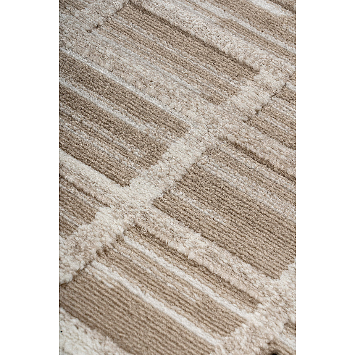 Χαλί Serena Art 9836 Μπεζ,Γκρι από την εταιρεία Beauty Home