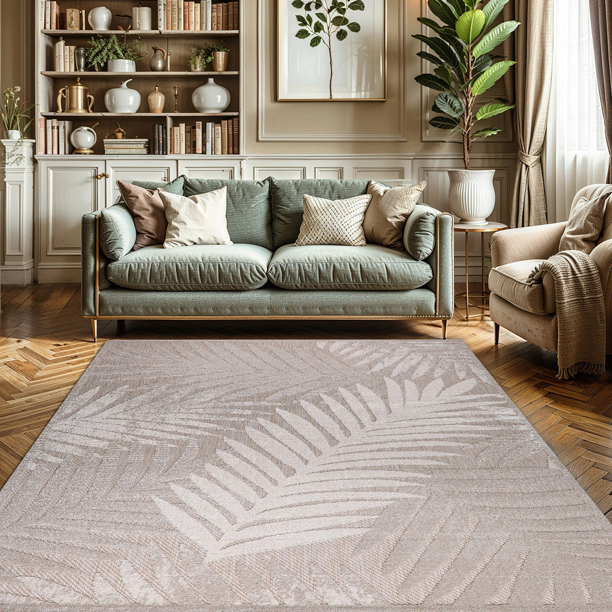 Χαλί Sahara Art 9972 160x230 Μπεζ Default Title από την εταιρεία Beauty Home