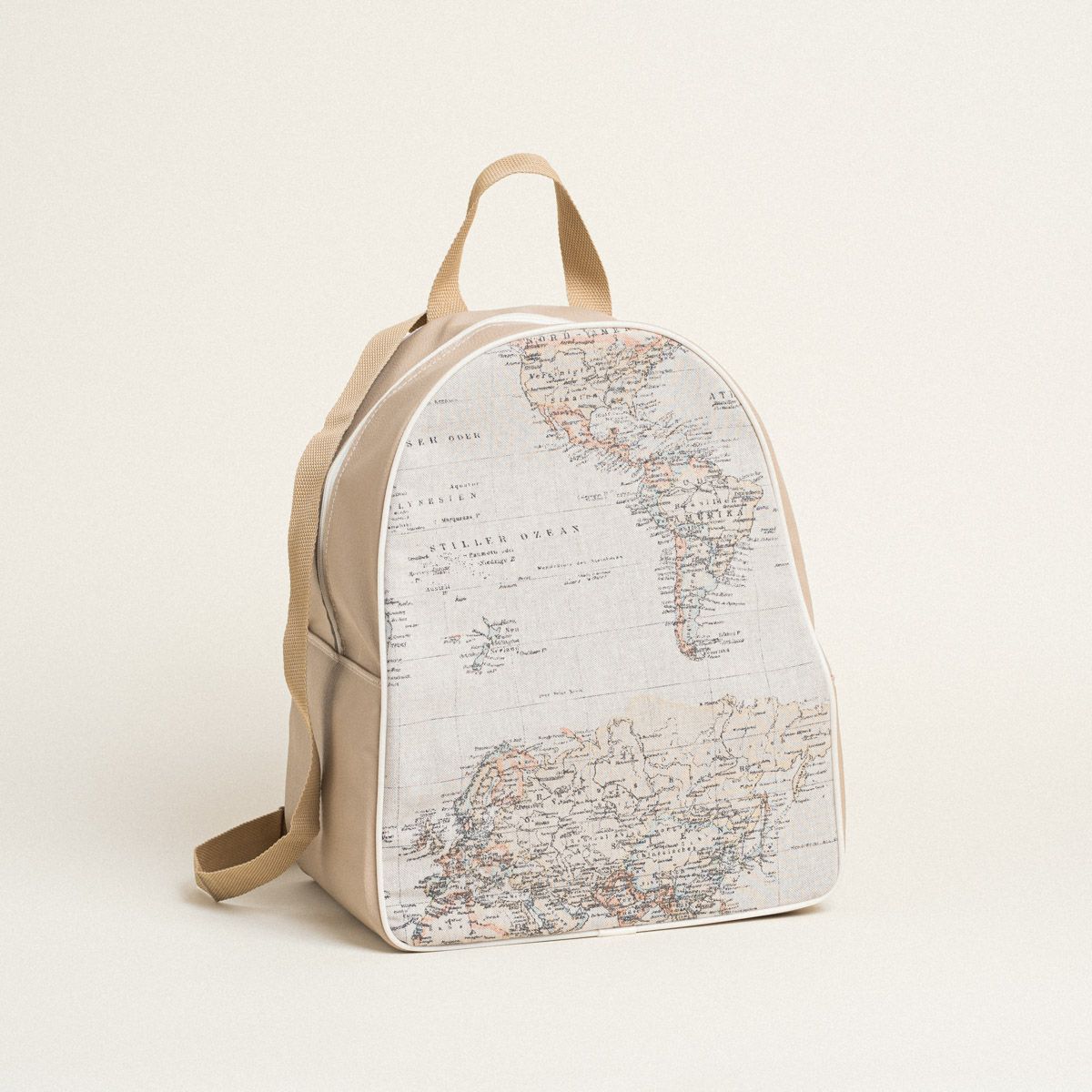 BACKPACK ΧΑΡΤΗ VINTAGE 43x35x23cm
