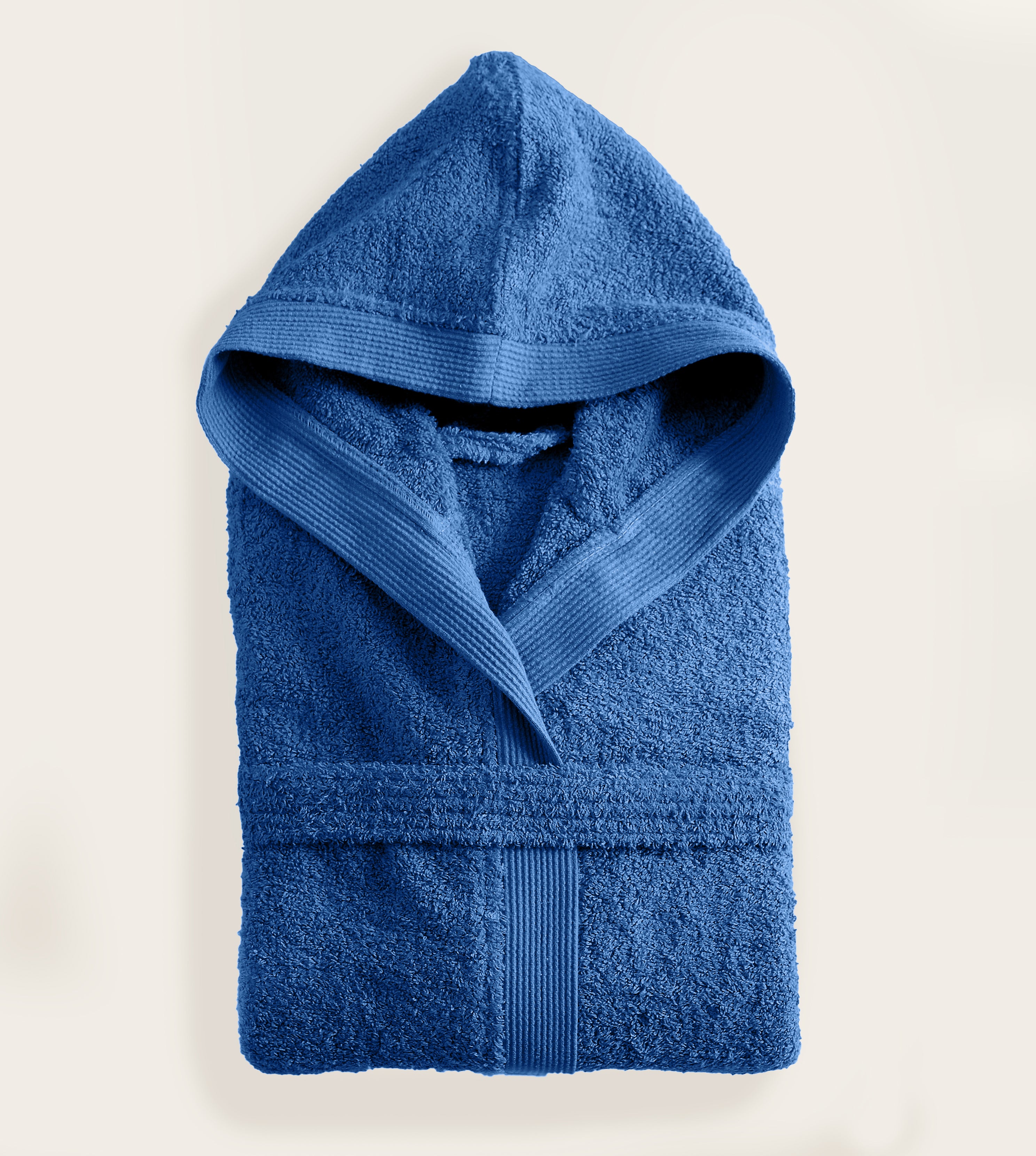AMADEUS - Μπλε μπουρνούζι με κουκούλα από την εταιρεία Rythmos Home