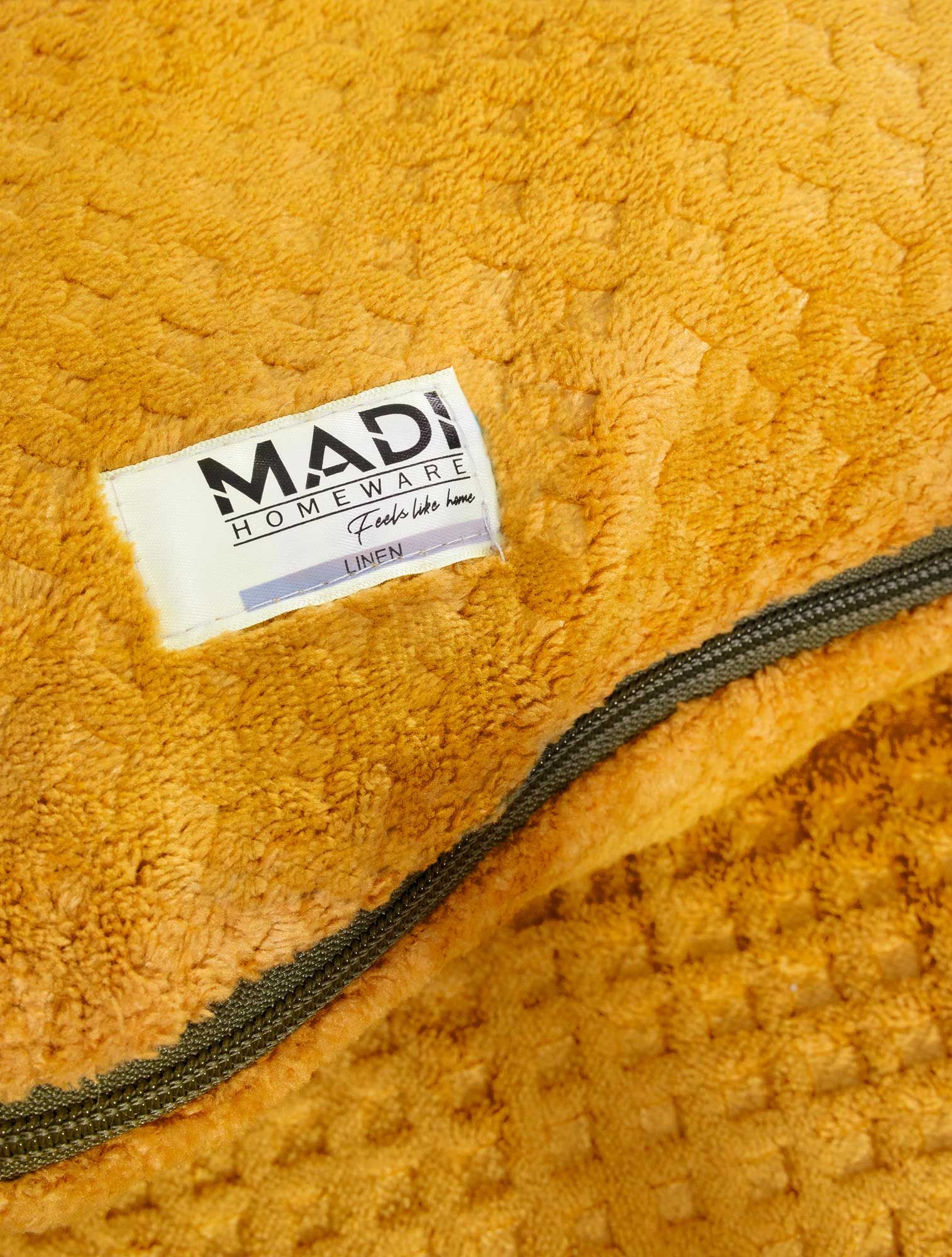 Κουβέρτα BARE YELLOW από την εταιρεία Madi