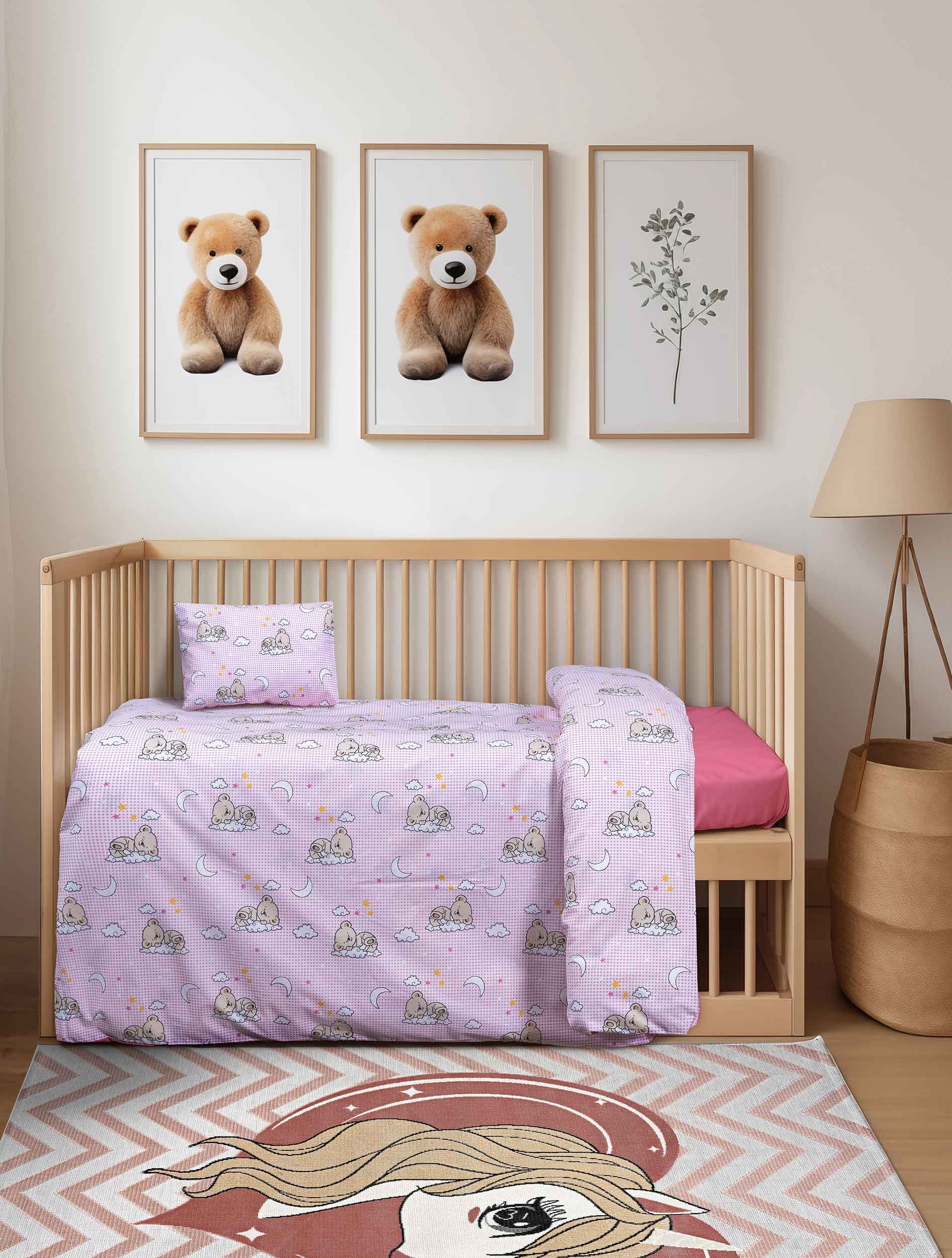 Βρεφική παπλωματοθήκη BEARSLEEP από την εταιρεία Madi