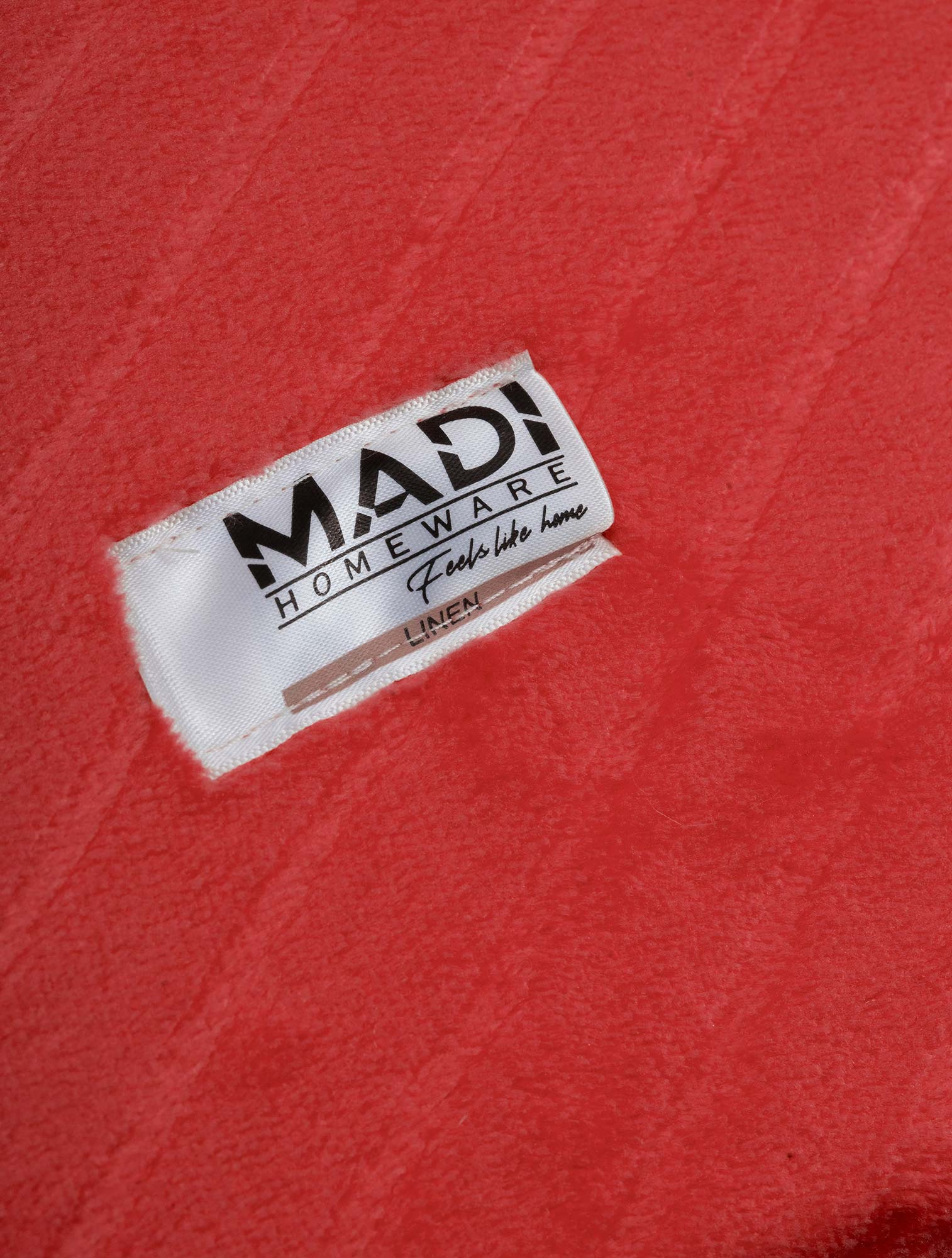 Σεντόνι Flannel CREASES RED από την εταιρεία Madi