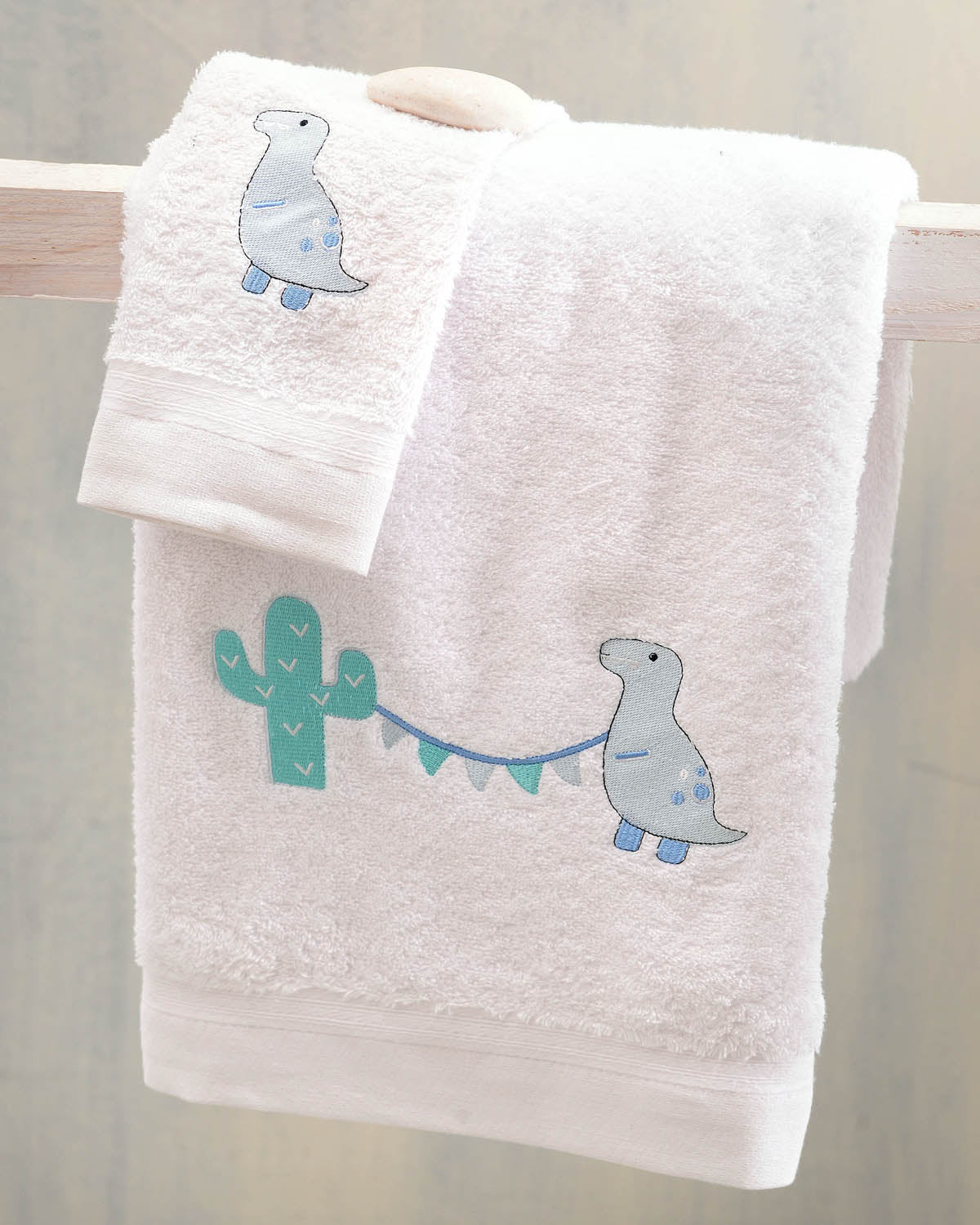 DIEGO Σιέλ - Σετ πετσέτες παιδικές 2 τεμ. από την εταιρεία Rythmos Home