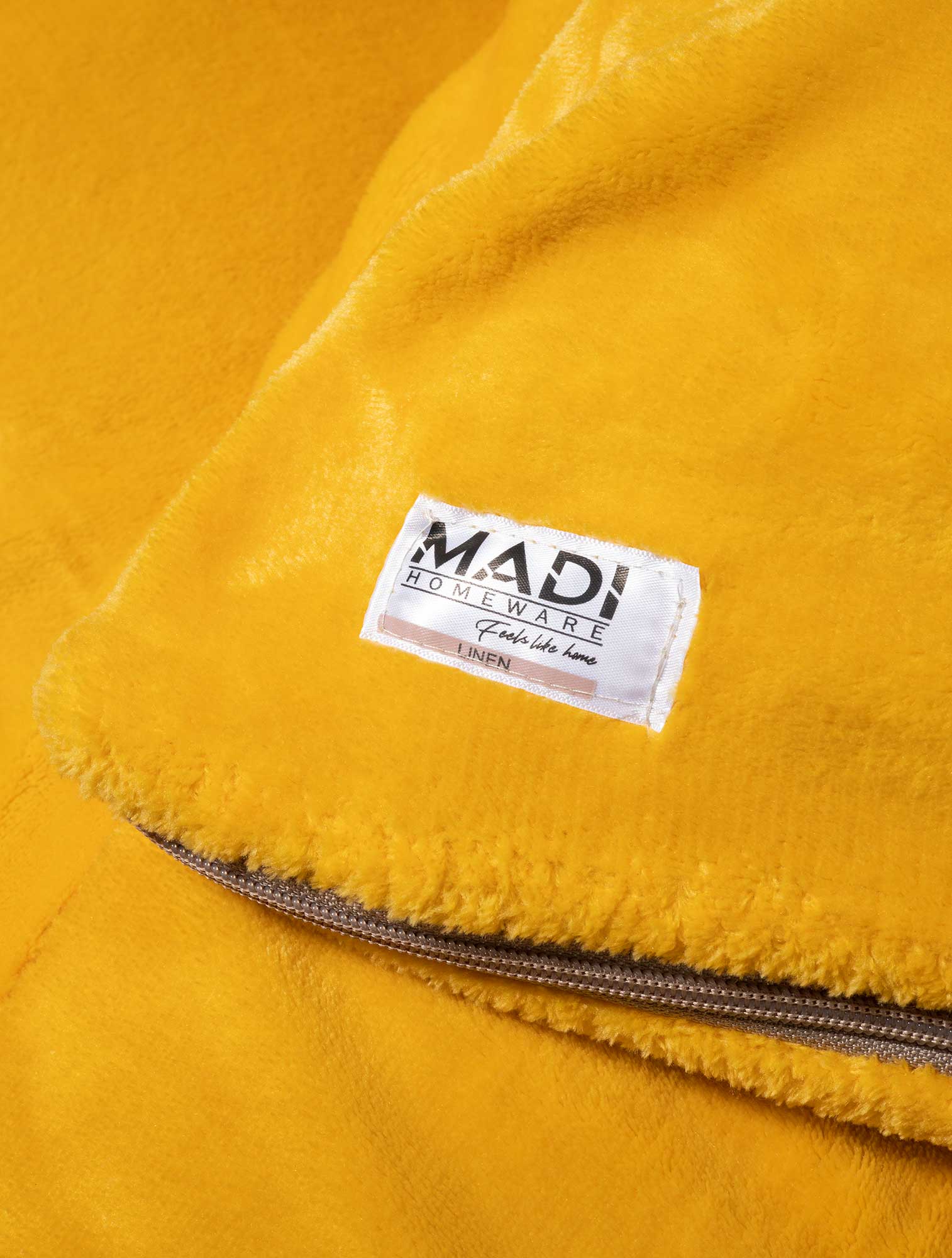 Κουβέρτα DULL YELLOW από την εταιρεία Madi