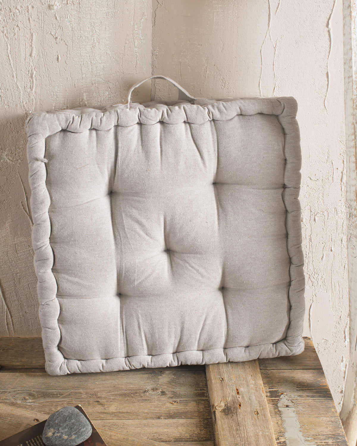 KATHY ΦΥΣΙΚΟ - Μαξιλάρι ΔΑΠΕΔΟΥ 50 x 50 x 10 ΦΥΣΙΚΟ 50 x 50 x 10 από την εταιρεία Rythmos Home