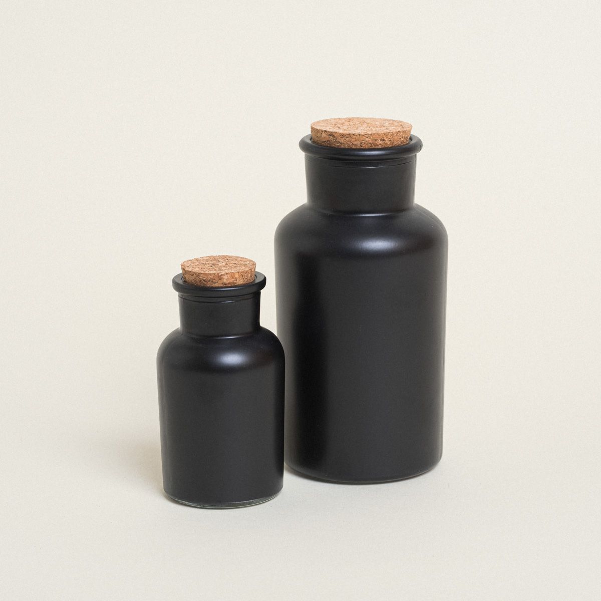 ΜΠΟΥΚΑΛΑΚΙ ΜΑΥΡΟ ΜΑΤ ΜΕ ΦΕΛΛΟ 17 x 8 cm 500 ml